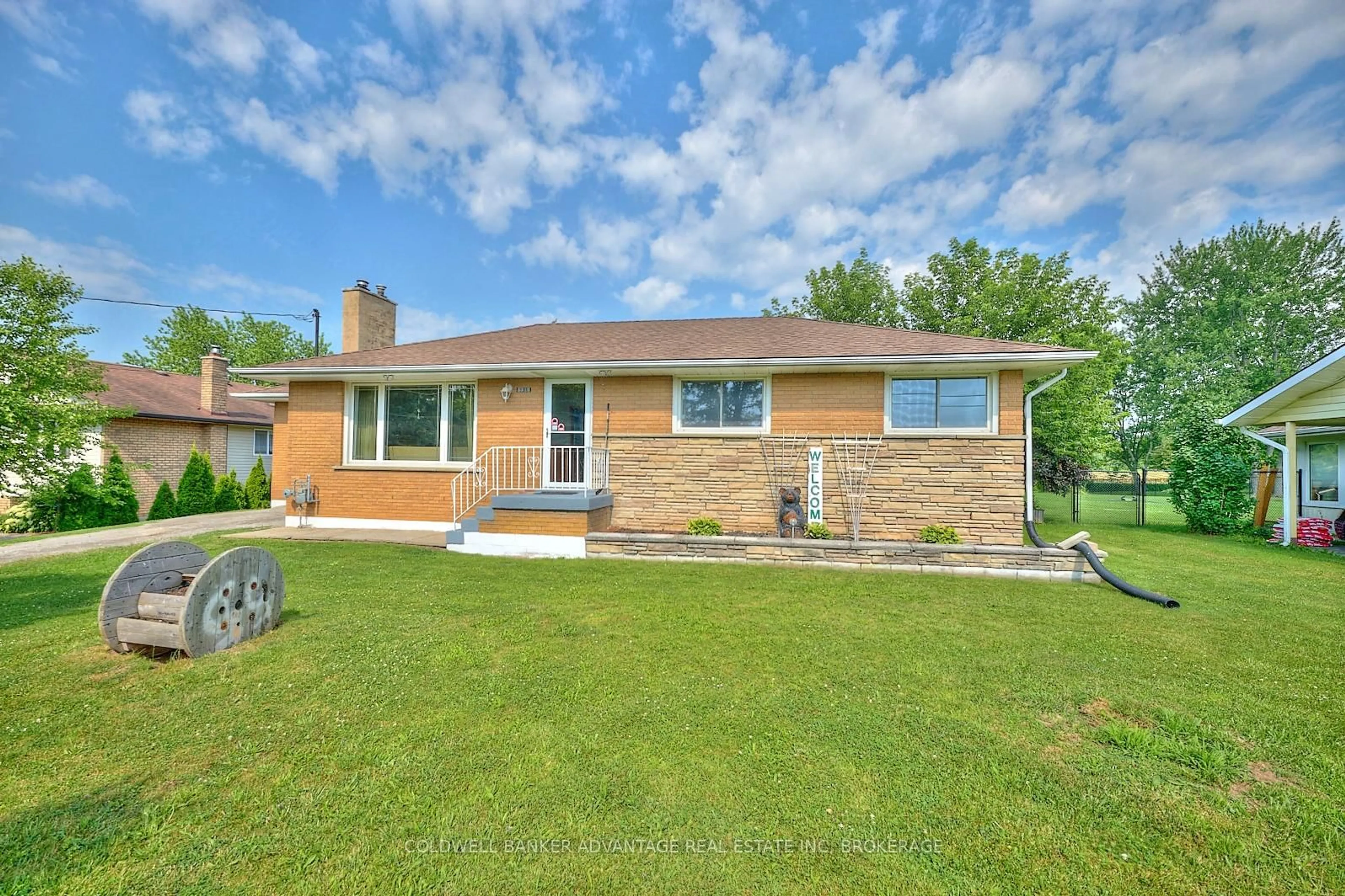 Home with brick exterior material, street for 3314 TRINITY CHURCH Rd, Hamilton Ontario L0R 1W0