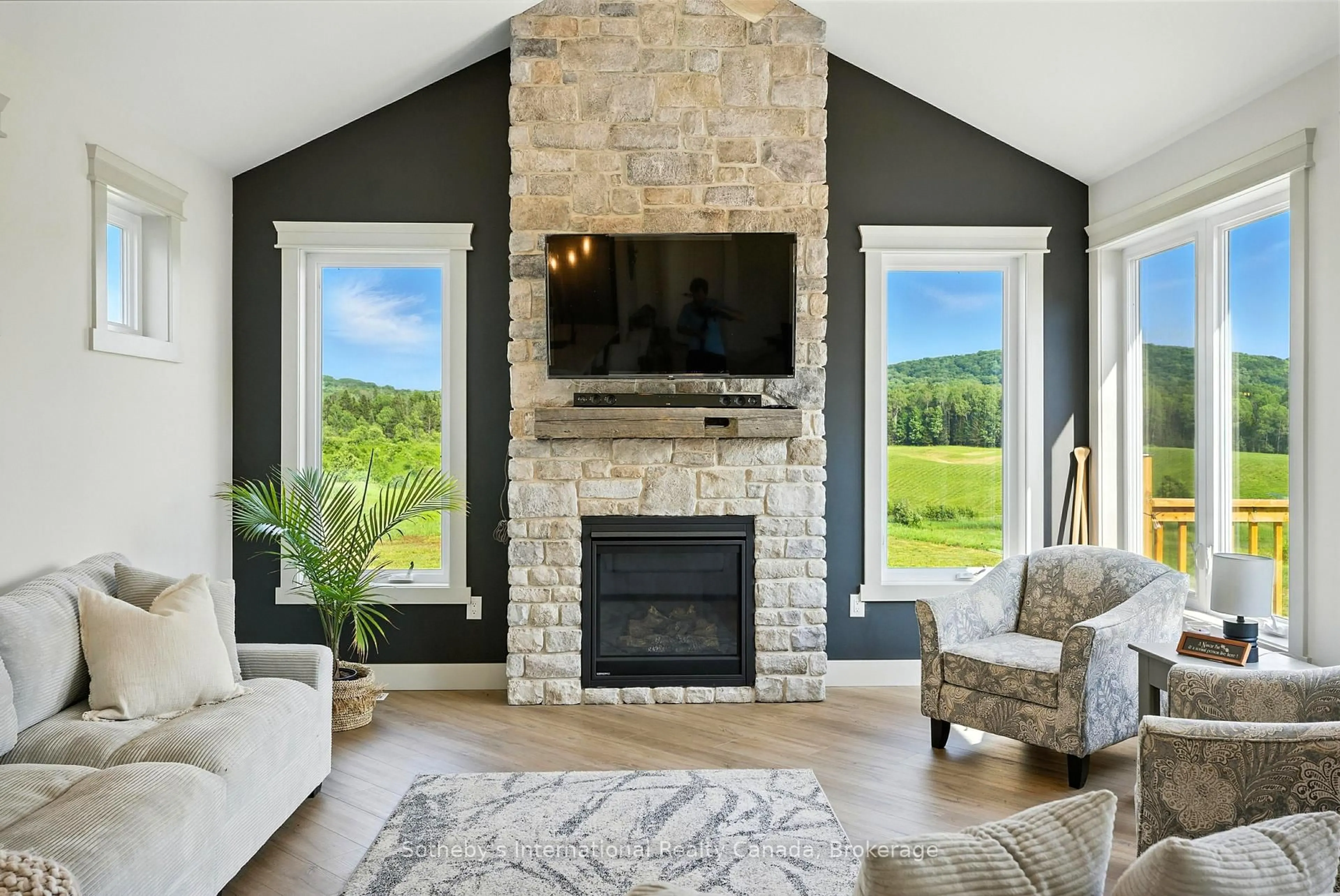 Living room with furniture, unknown for 141 Three Mile Lake Rd, Armour Ontario P0A 1L0