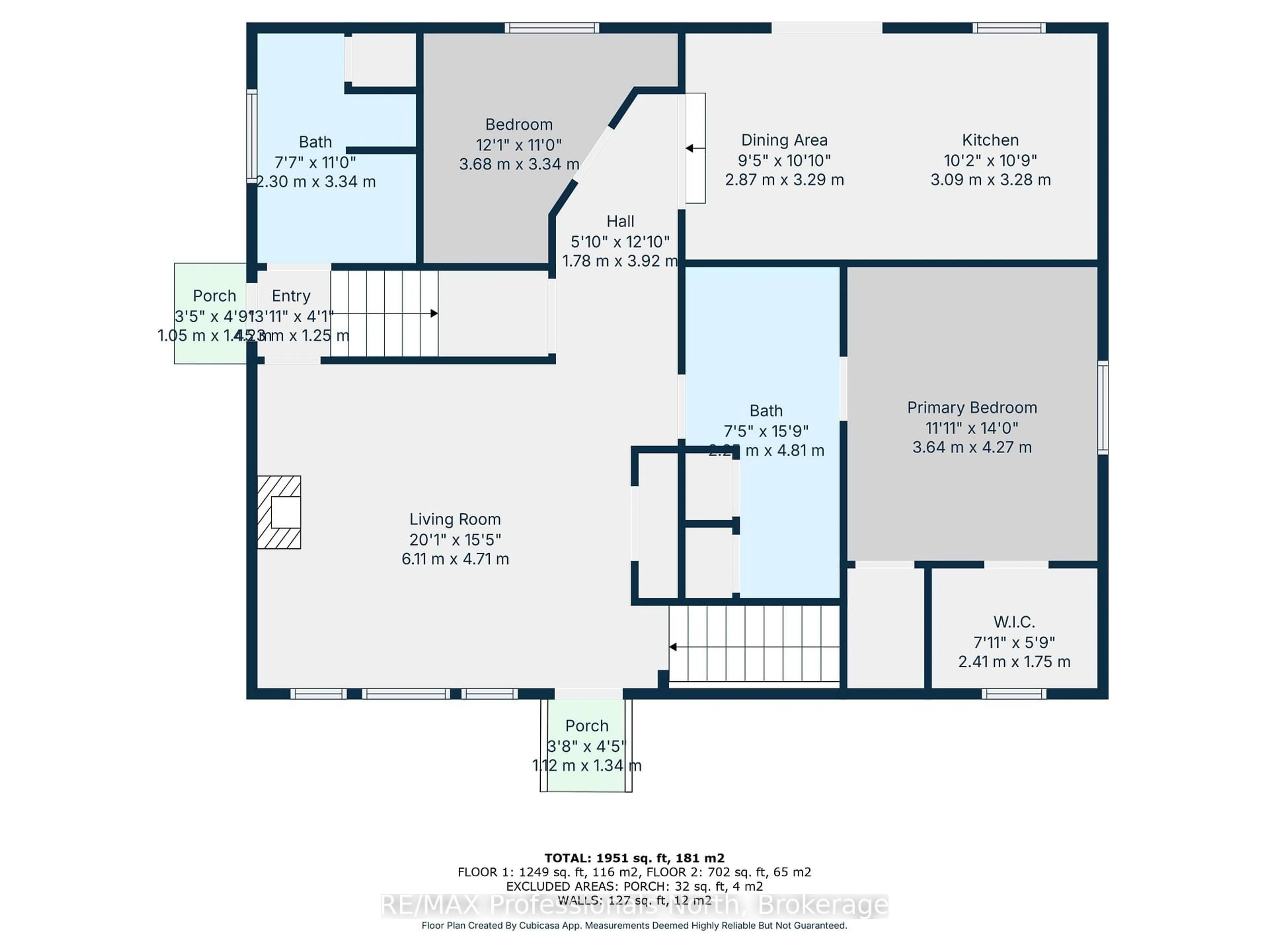 Floor plan for 19 Henry St, Huntsville Ontario P1H 1V5