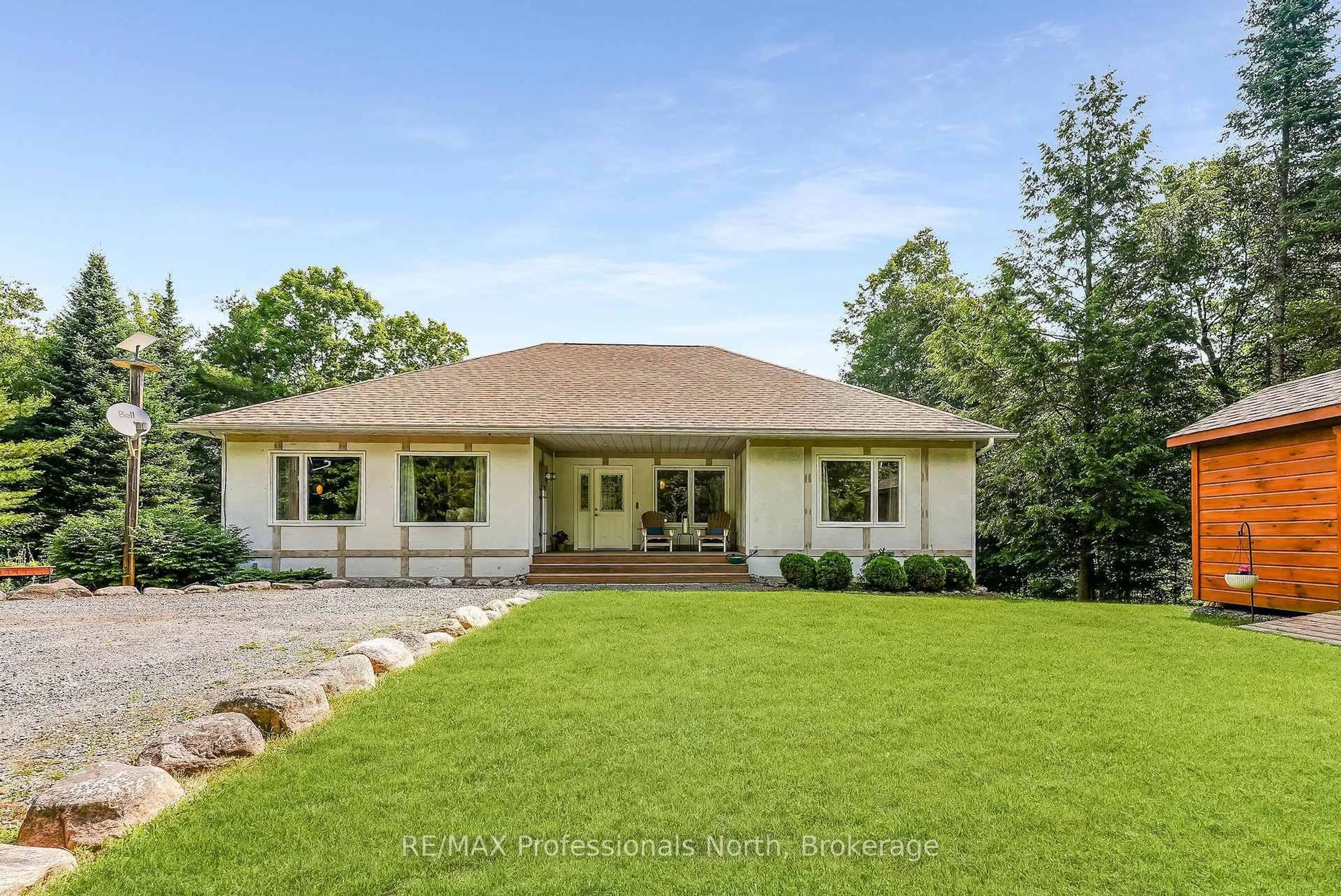 Home with brick exterior material, unknown for 1071 Alton Lane, Minden Hills Ontario K0M 2K0