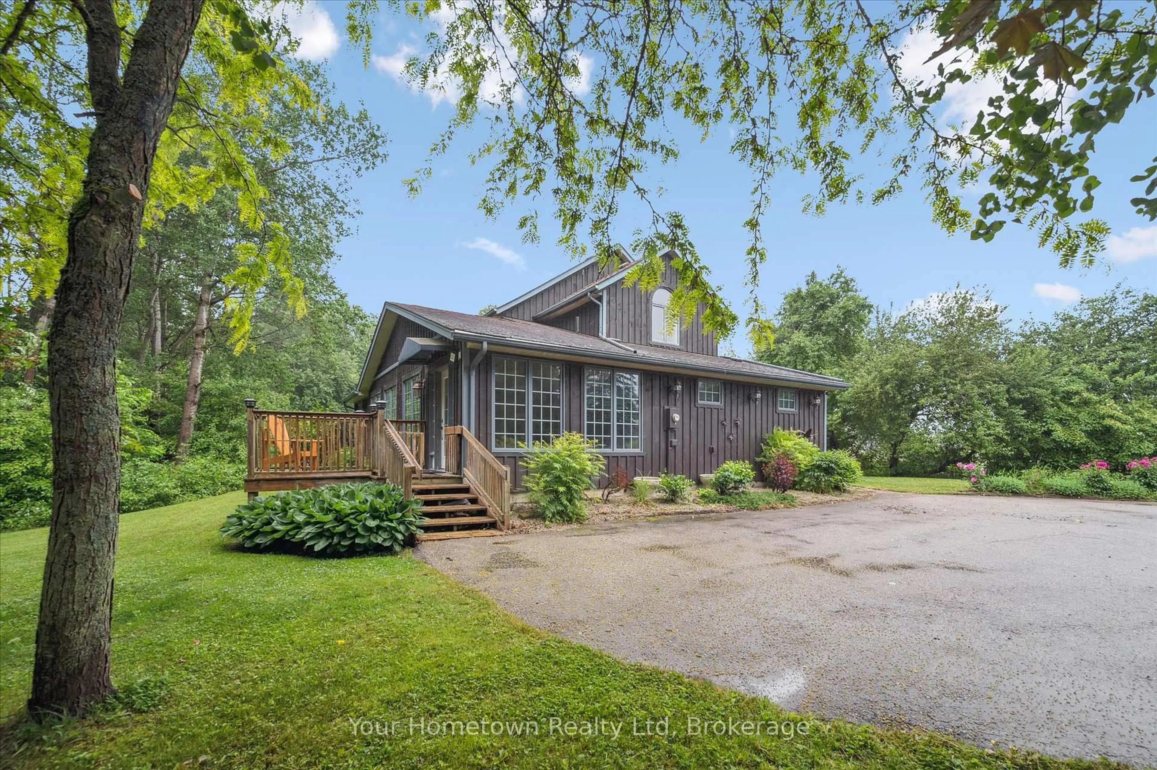 A pic from outside/outdoor area/front of a property/back of a property/a pic from drone, water/lake/river/ocean view for 6258 Wellington Rd. 26 Rd, Centre Wellington Ontario N0B 1J0