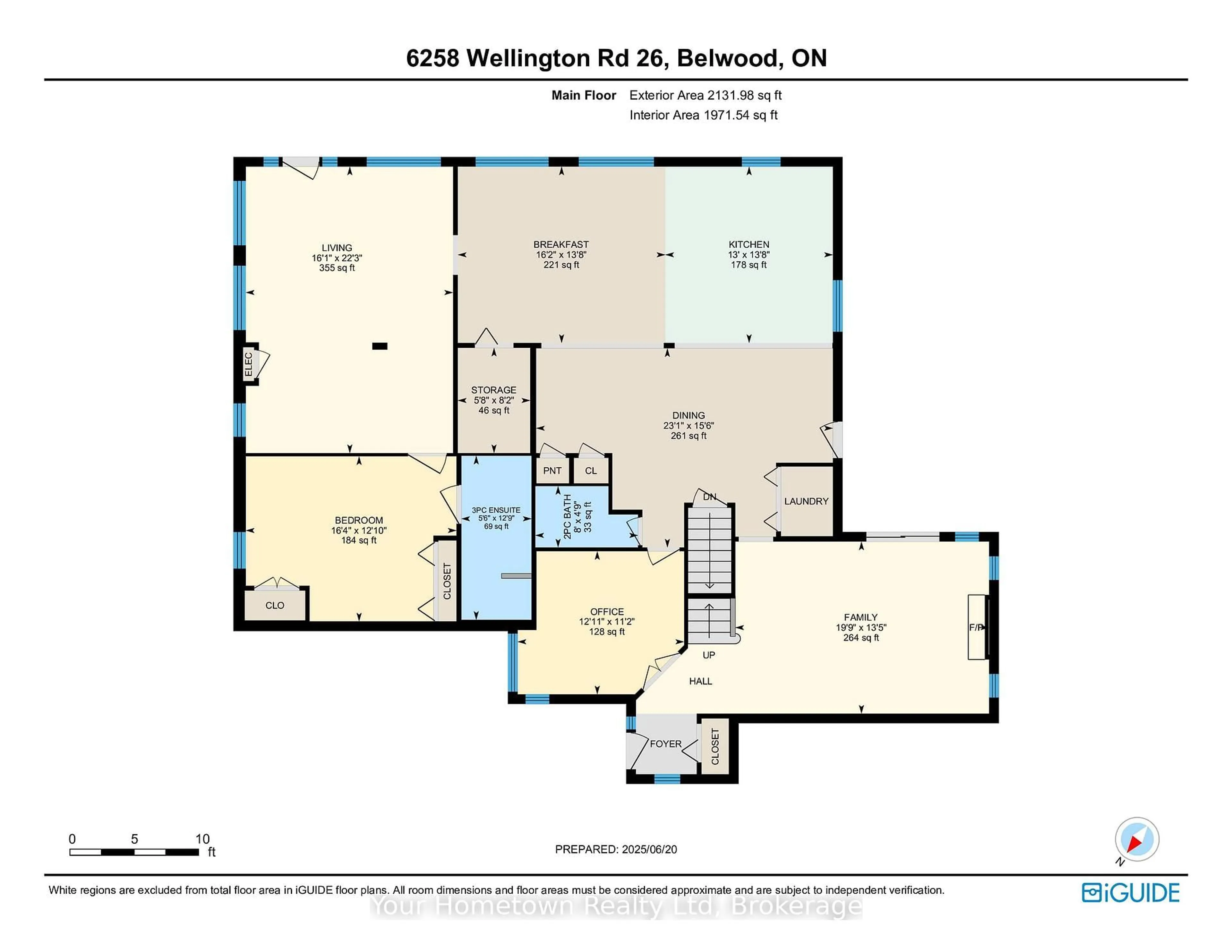 Floor plan for 6258 Wellington Rd. 26 Rd, Centre Wellington Ontario N0B 1J0