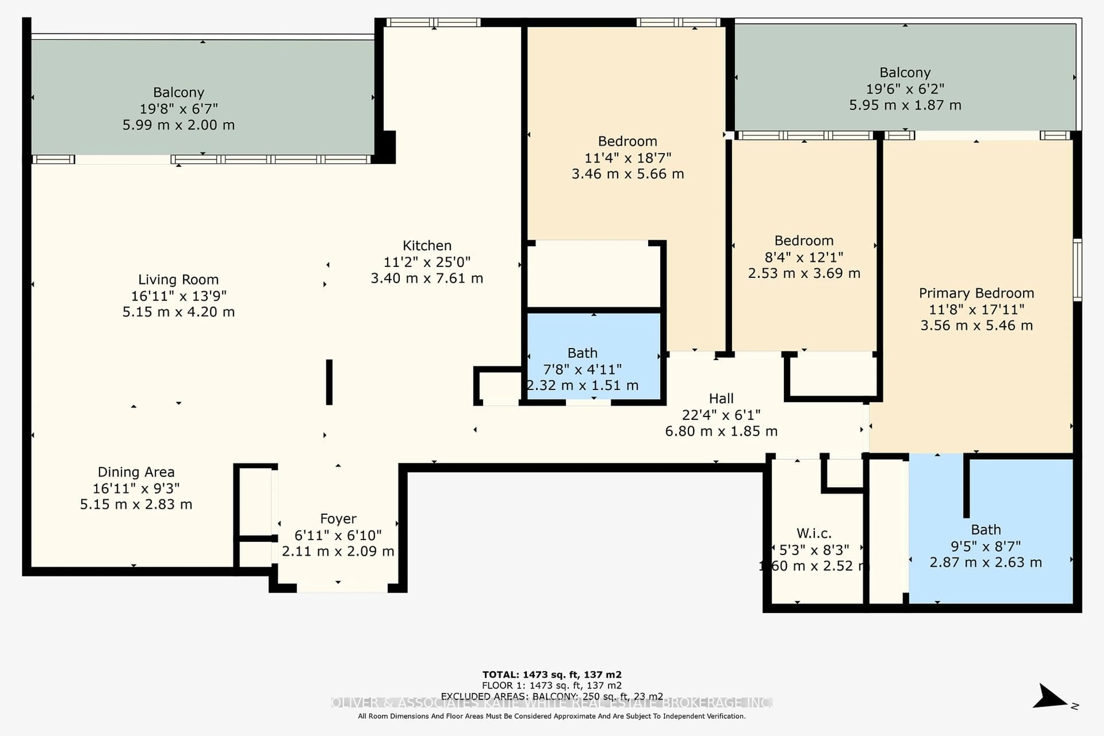 Floor plan for 380 King St #1507, London East Ontario N6B 3L6