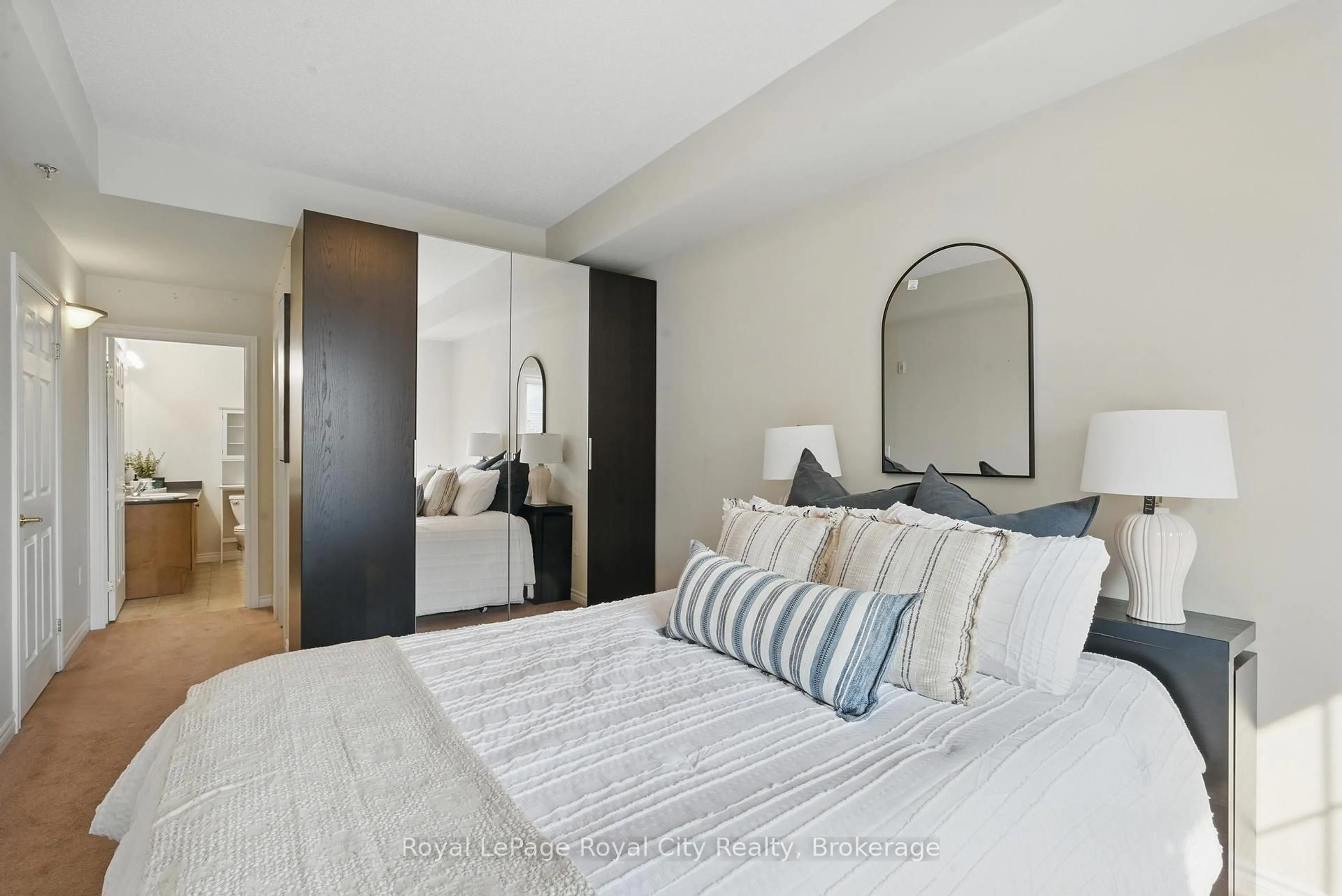 Bedroom with bed, unknown for 308 Watson Pkwy #415, Guelph Ontario N1E 0G7