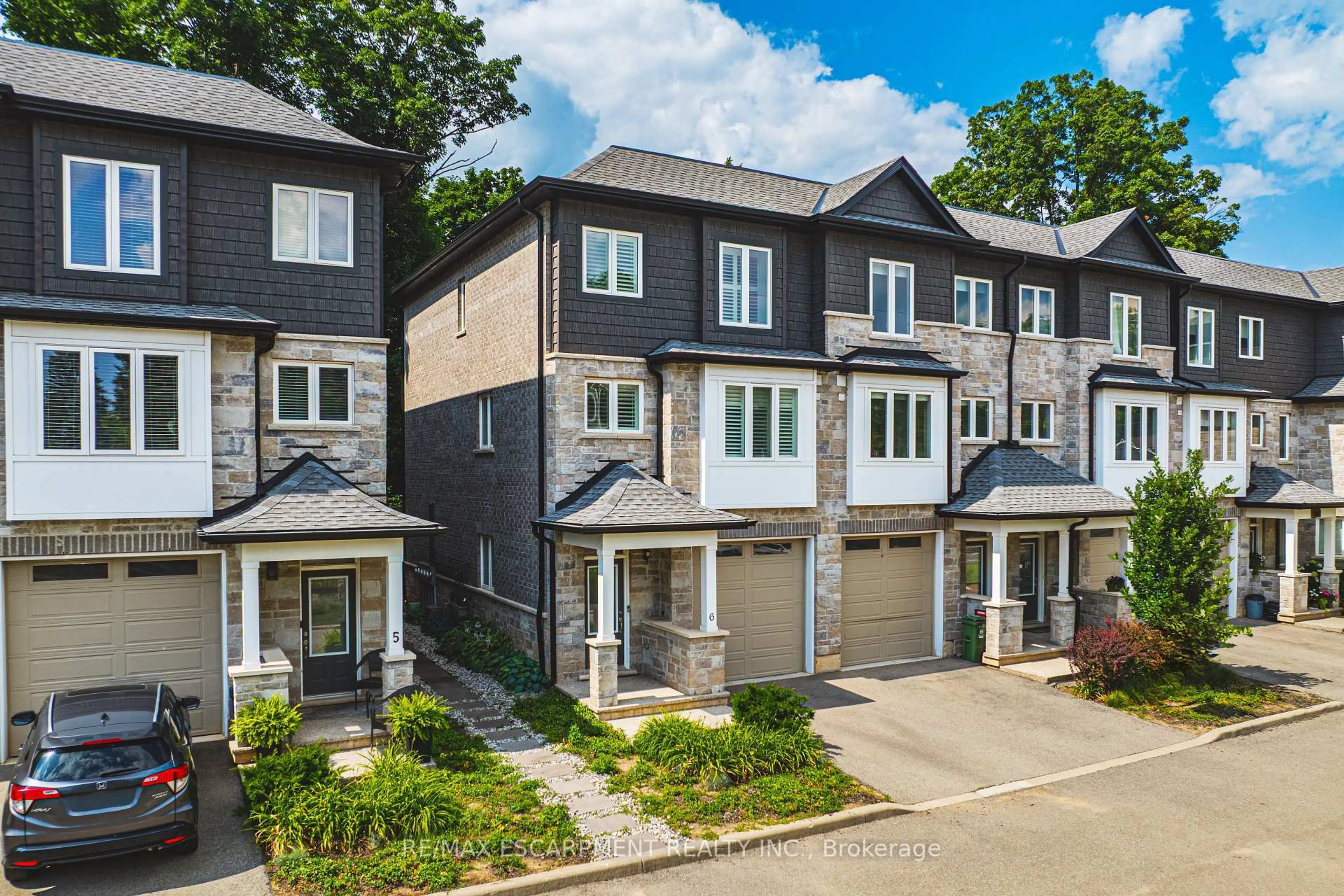 A pic from outside/outdoor area/front of a property/back of a property/a pic from drone, street for 111 Wilson St #6, Hamilton Ontario L9B 2G7