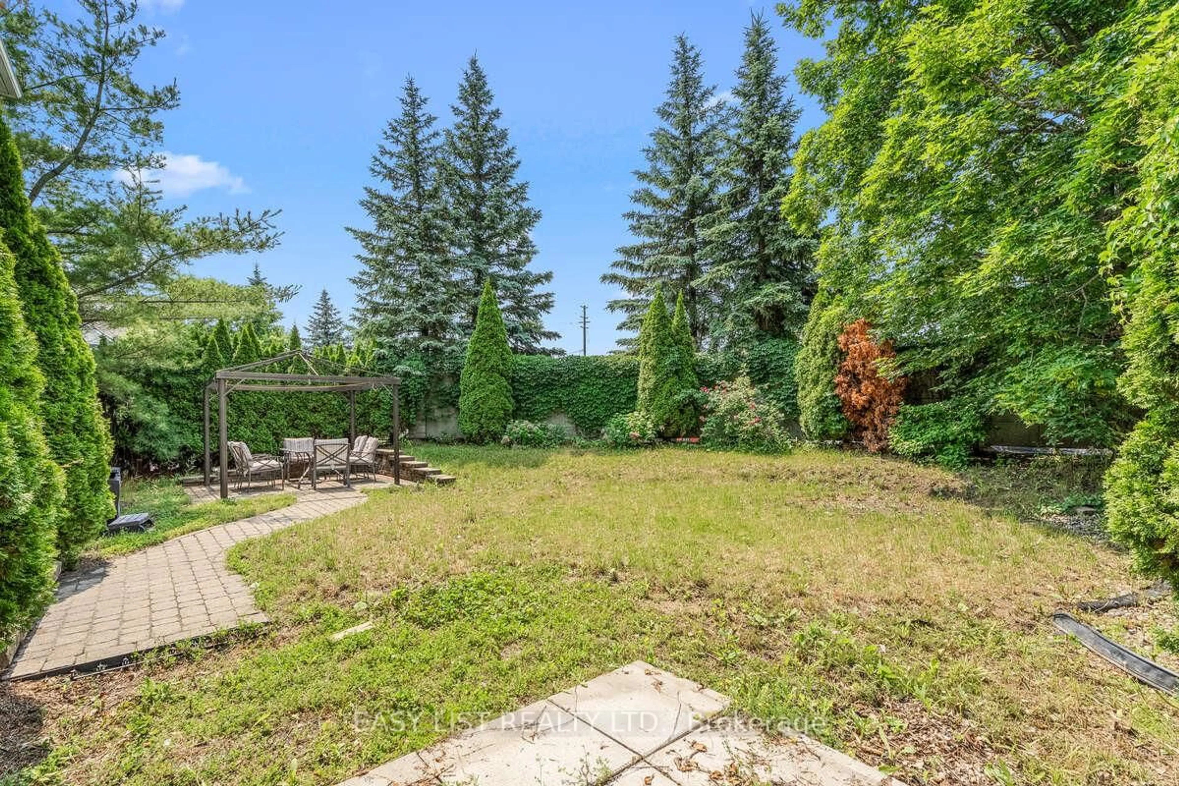 Patio, forest/trees view for 10 Birdseye Terr, Orleans Ontario K4A 4P6