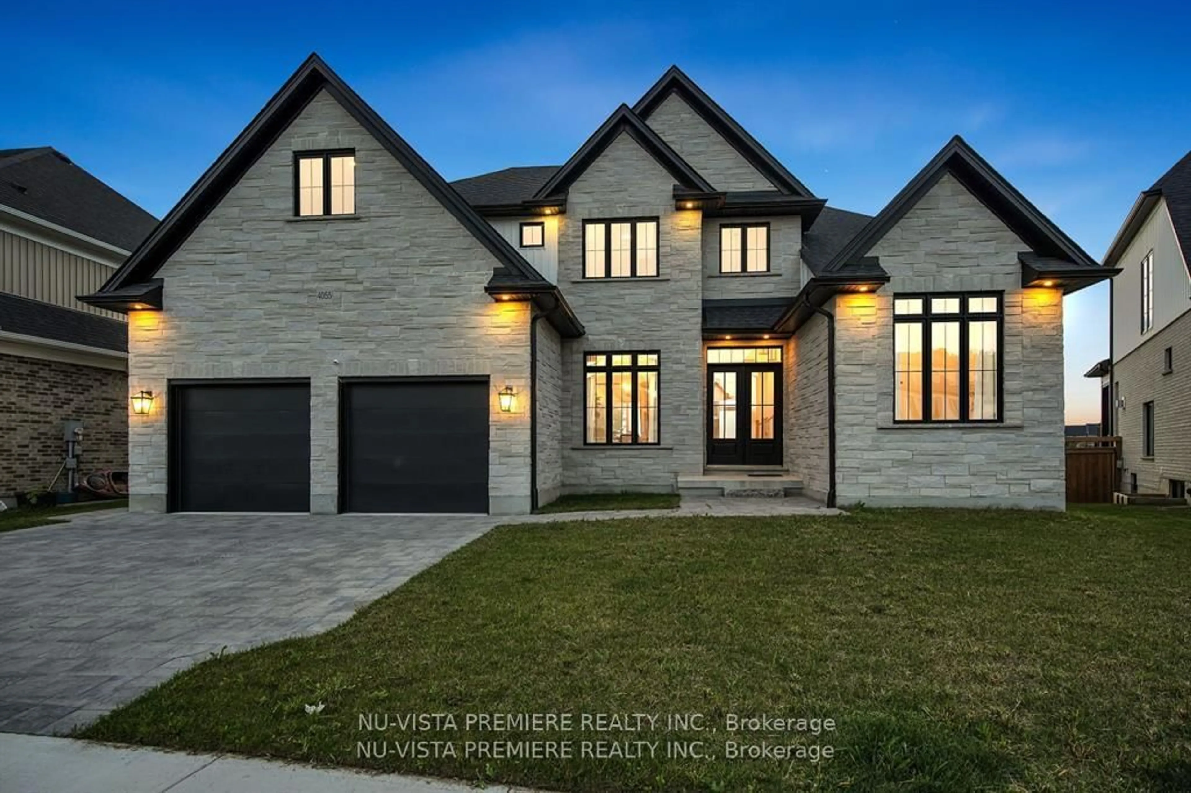 Home with brick exterior material, street for 4055 WINTERBERRY Dr, London Ontario N6P 0H6
