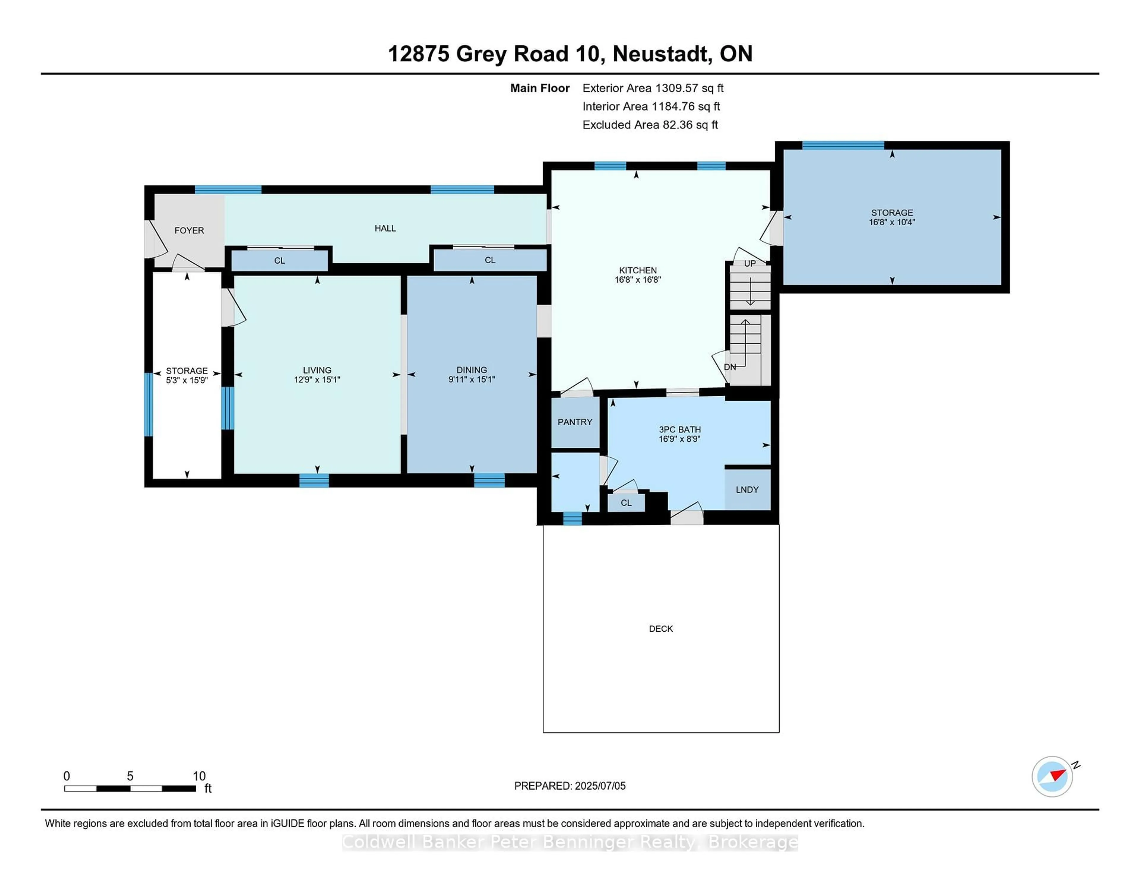 Floor plan for 012875 Grey Rd 10 Rd, West Grey Ontario N4N 3B8