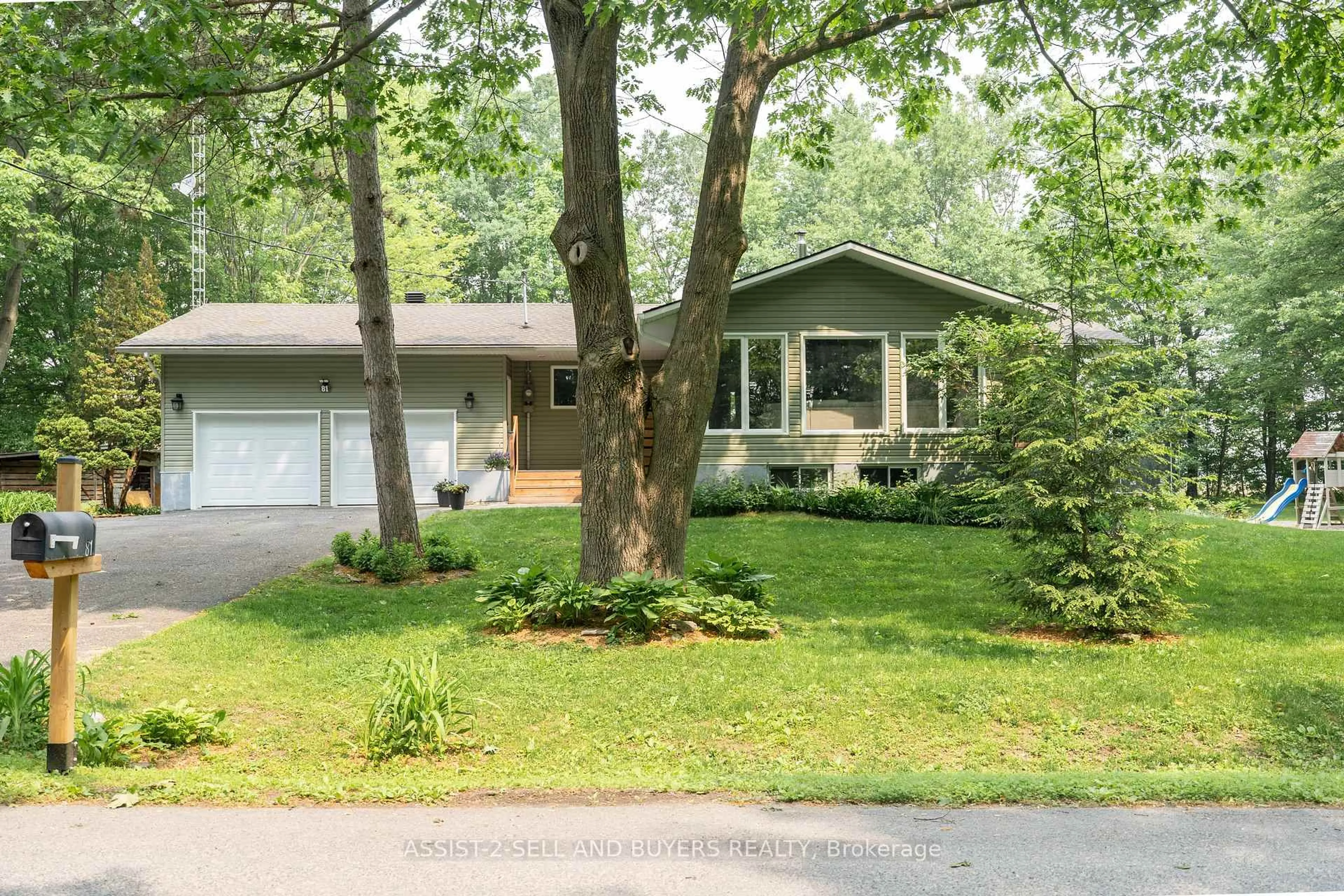 Home with vinyl exterior material, street for 81 Seguinbourg Rd, The Nation Ontario K0A 1M0