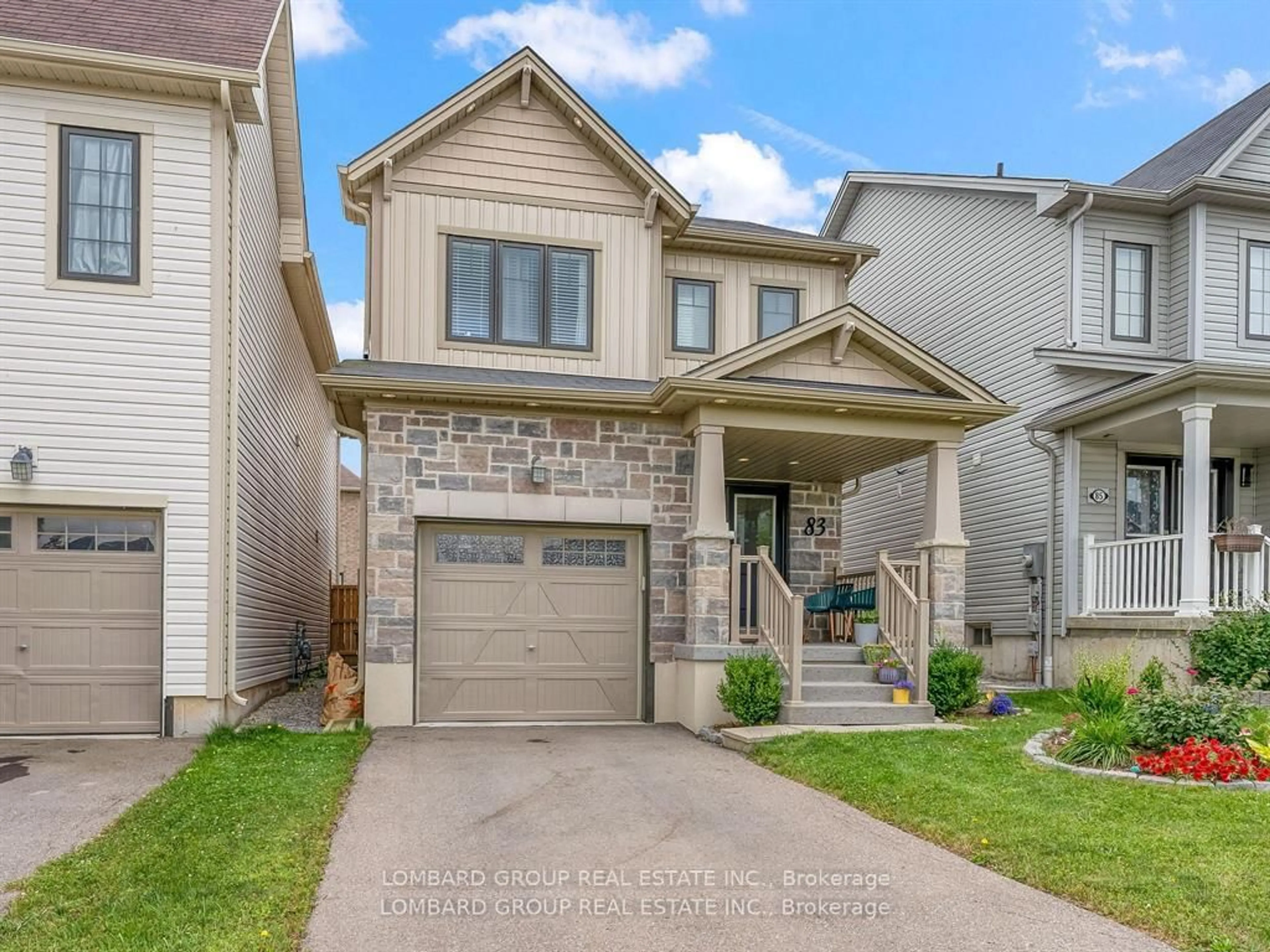 Home with brick exterior material, street for 83 ARNOLD MARSHALL Blvd, Haldimand Ontario N3W 0B4