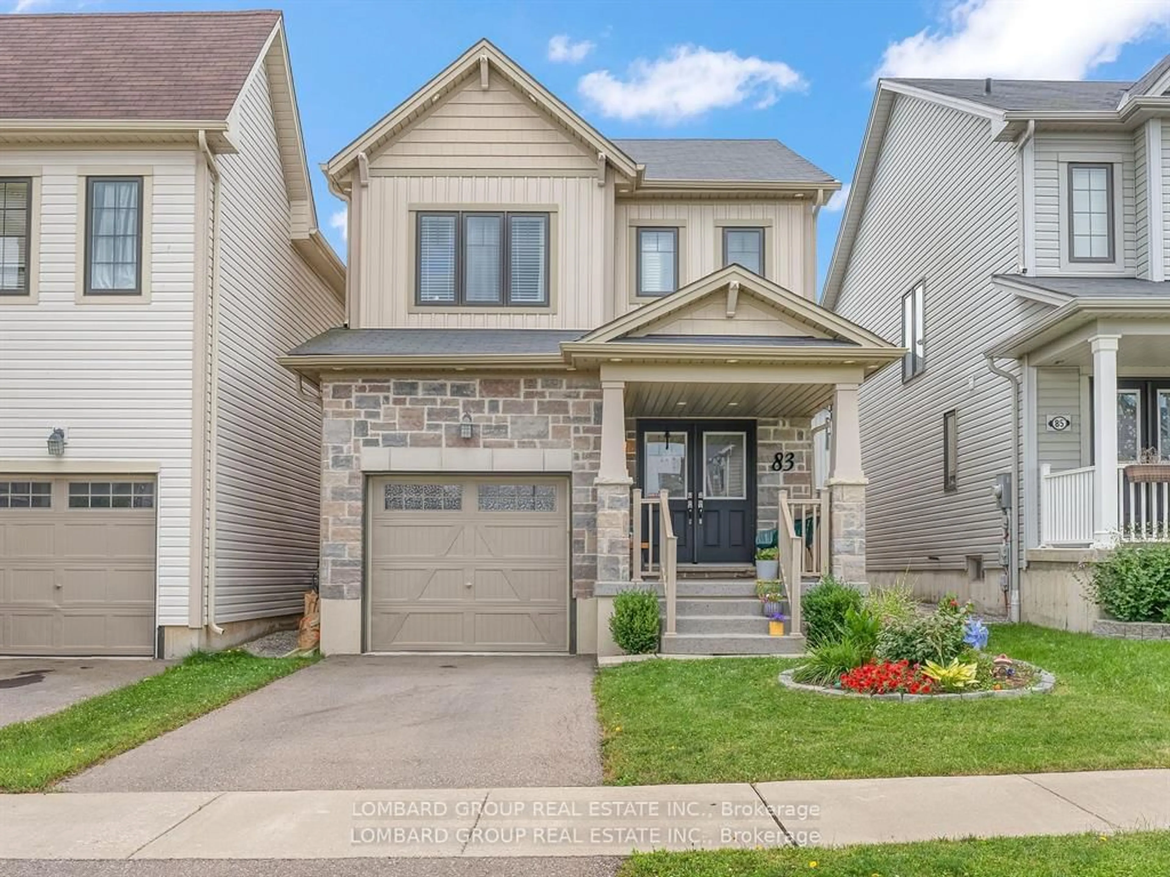 Home with brick exterior material, street for 83 ARNOLD MARSHALL Blvd, Haldimand Ontario N3W 0B4