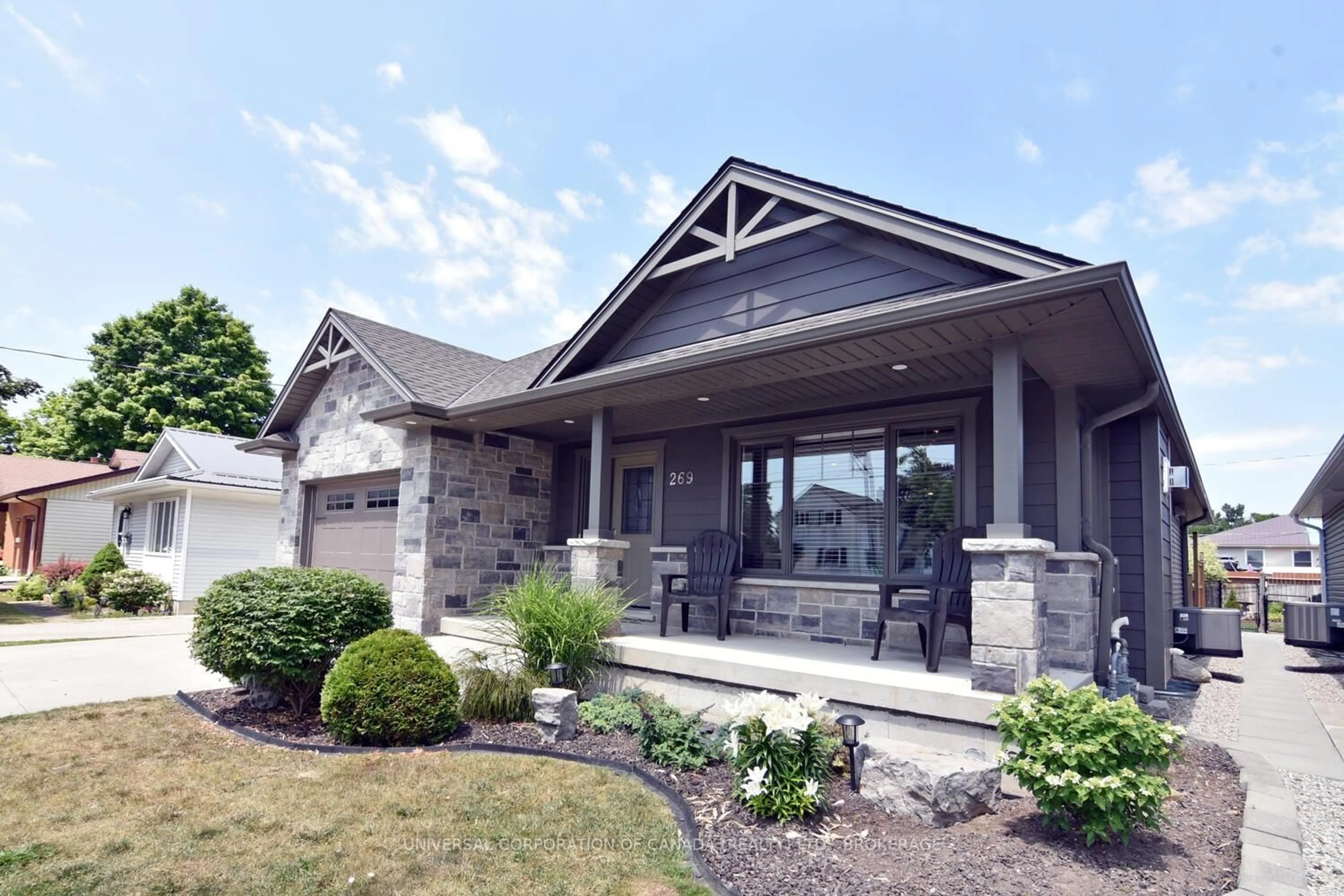 Home with brick exterior material, street for 269 Sydenham St, Aylmer Ontario N5H 1M3