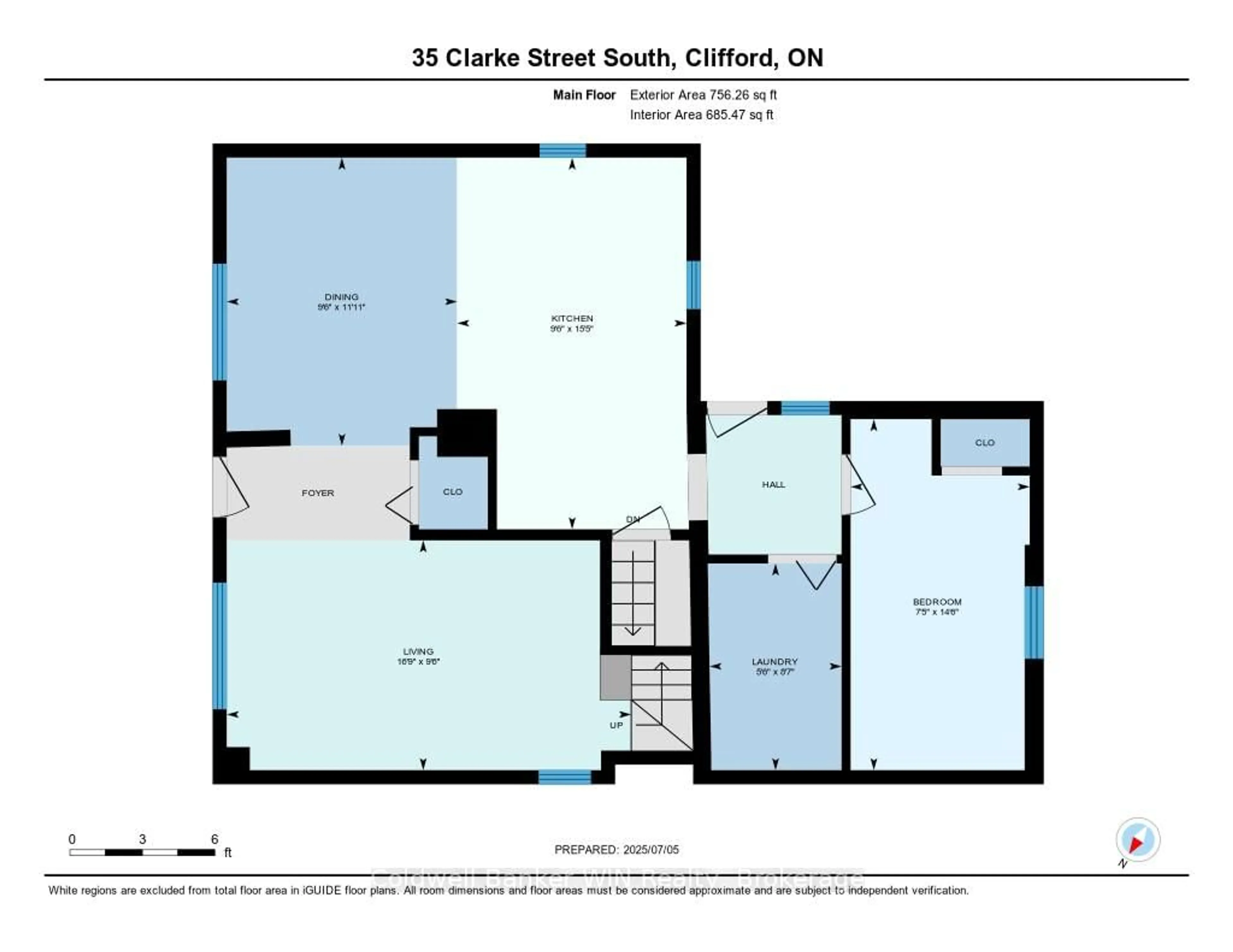 Floor plan for 34 Clarke St, Minto Ontario N0G 1M0