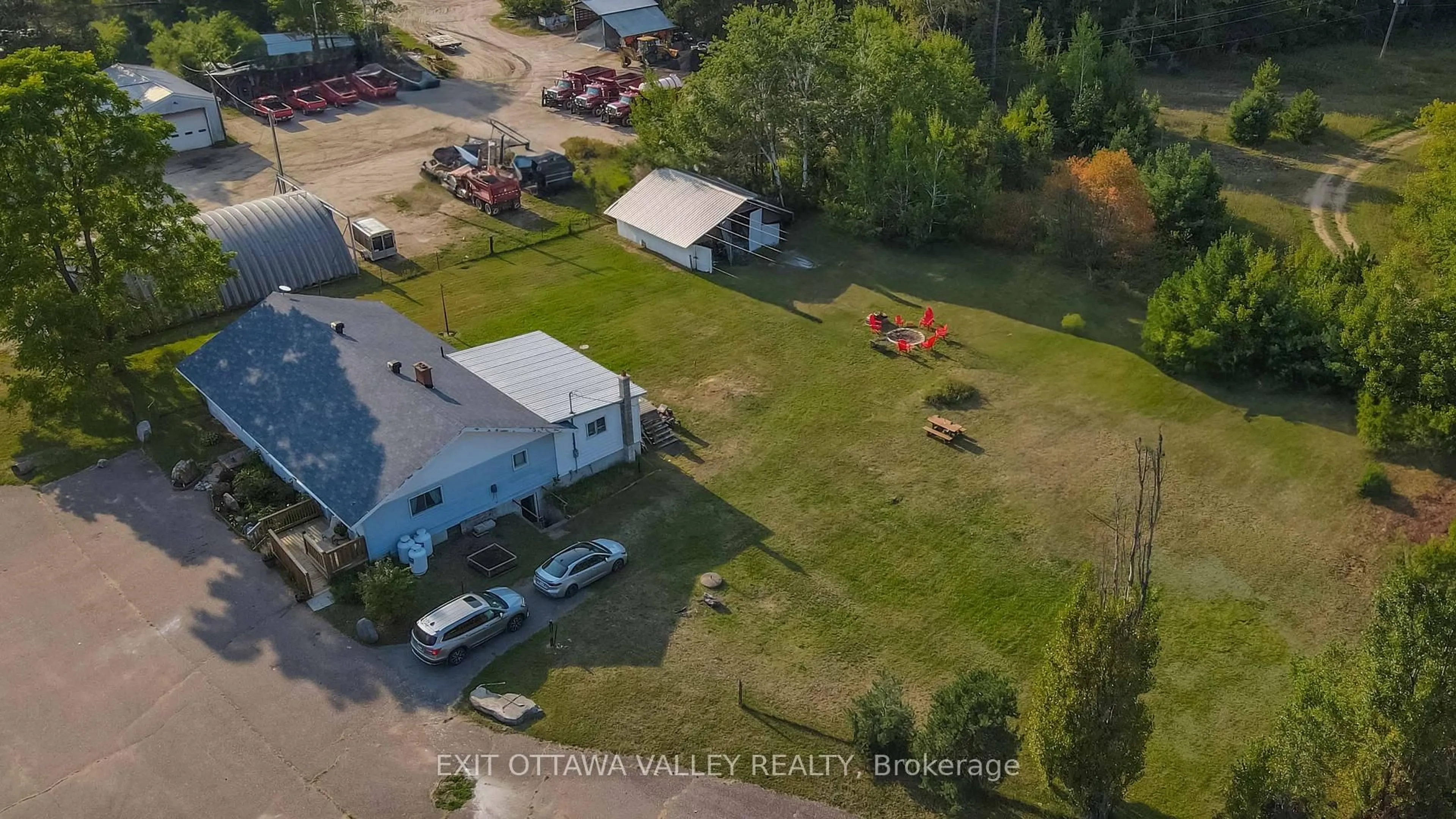 A pic from outside/outdoor area/front of a property/back of a property/a pic from drone, building for 16358 Highway 60 Highway, Killaloe Ontario K0J 2A0