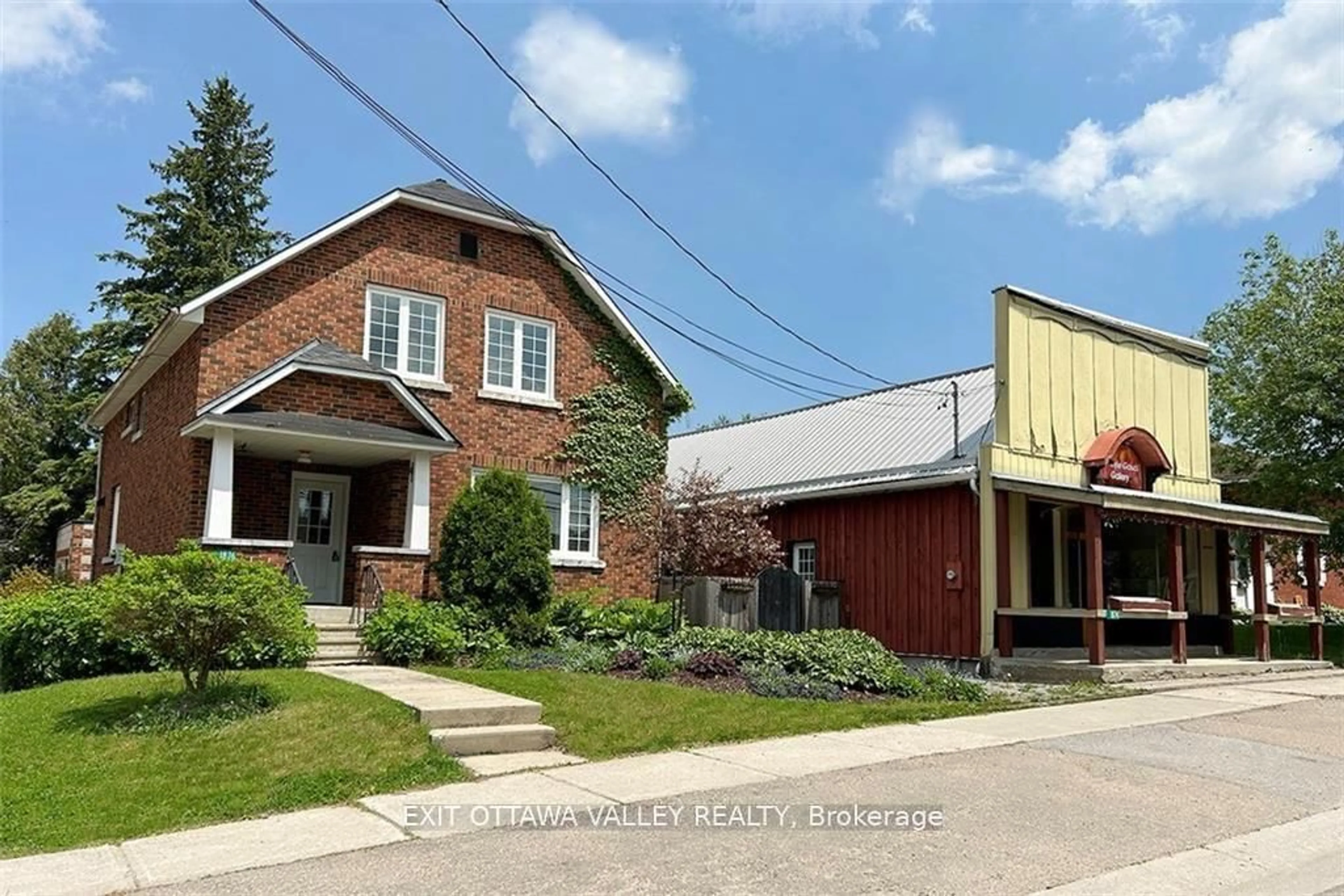 Home with brick exterior material, street for 1874/1876 Beachburg Rd, Beachburg Ontario K0J 1C0