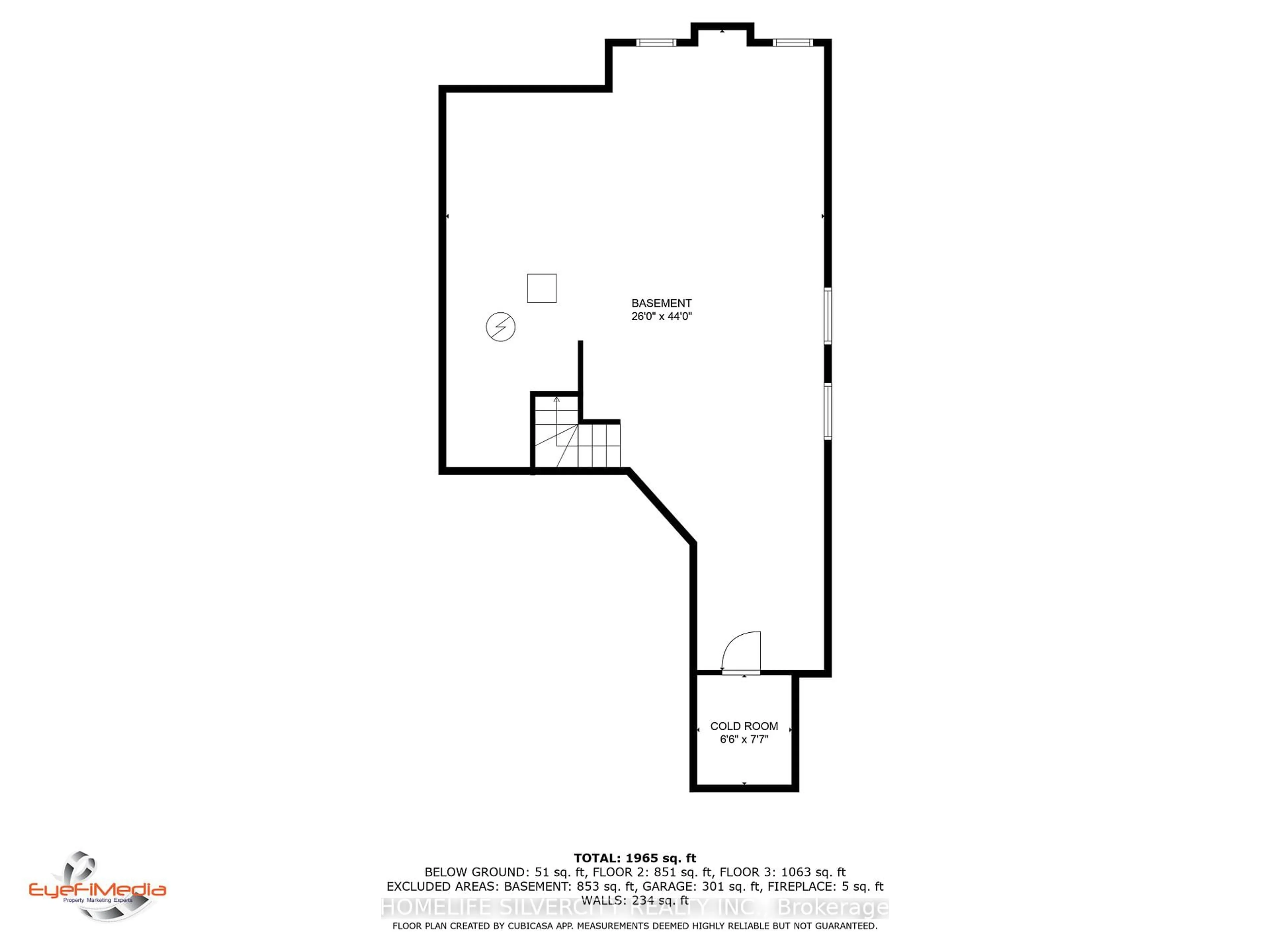 Floor plan for 470 Thompson St, Woodstock Ontario N4T 0L5