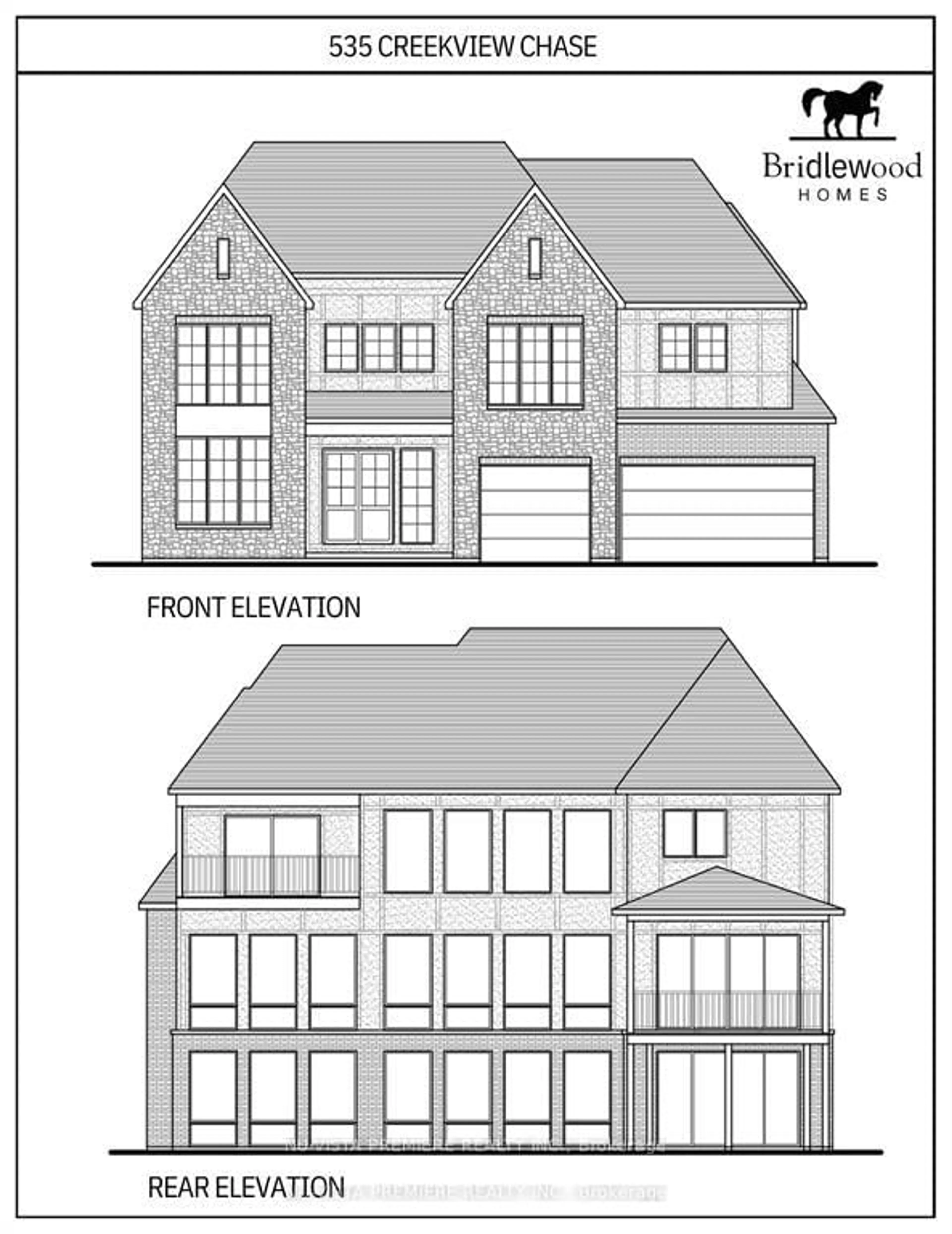 Floor plan for 535 CREEKVIEW Chse, London North Ontario N6G 3X8