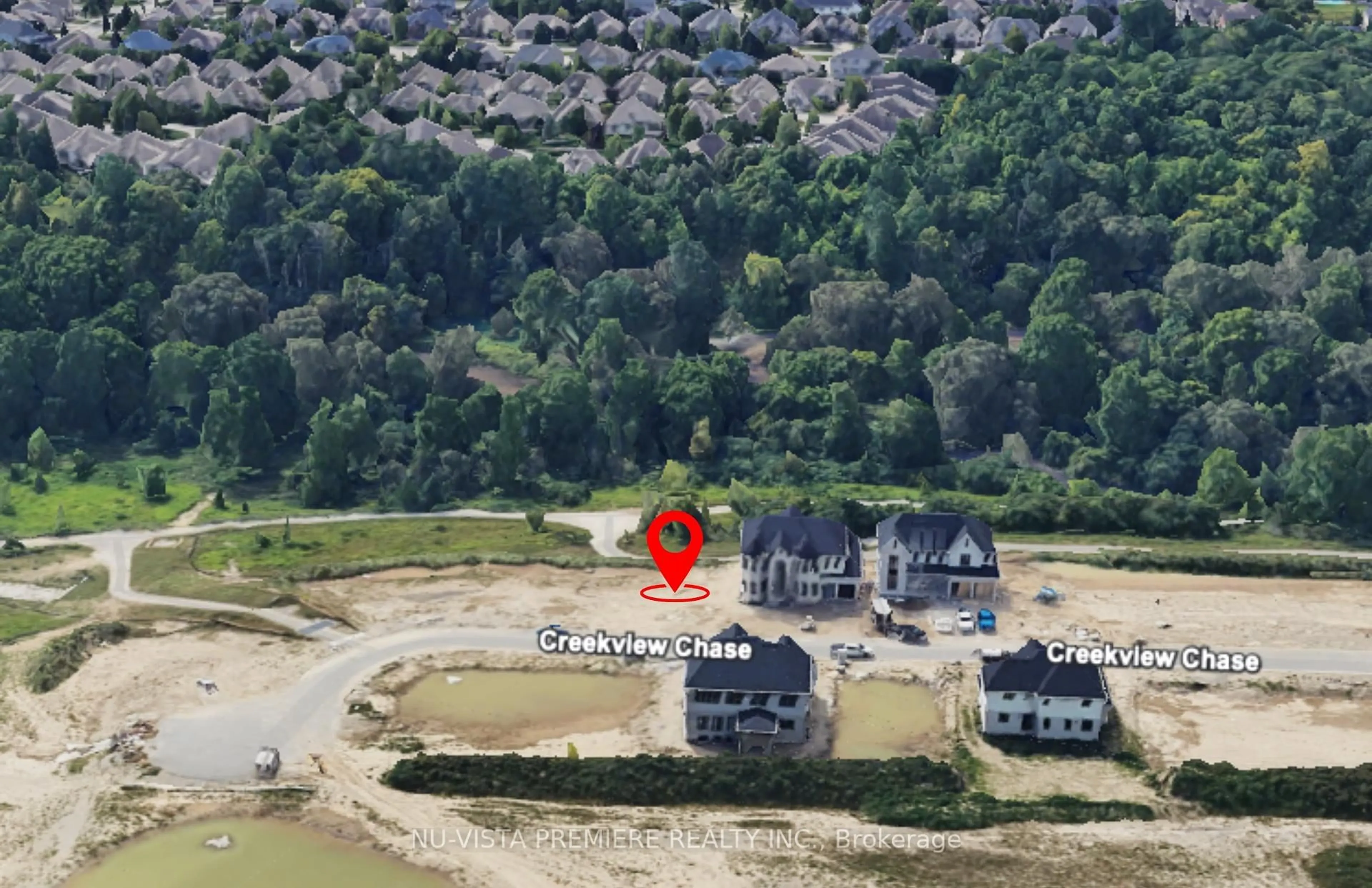A pic from outside/outdoor area/front of a property/back of a property/a pic from drone, unknown for 535 CREEKVIEW Chse, London North Ontario N6G 3X8