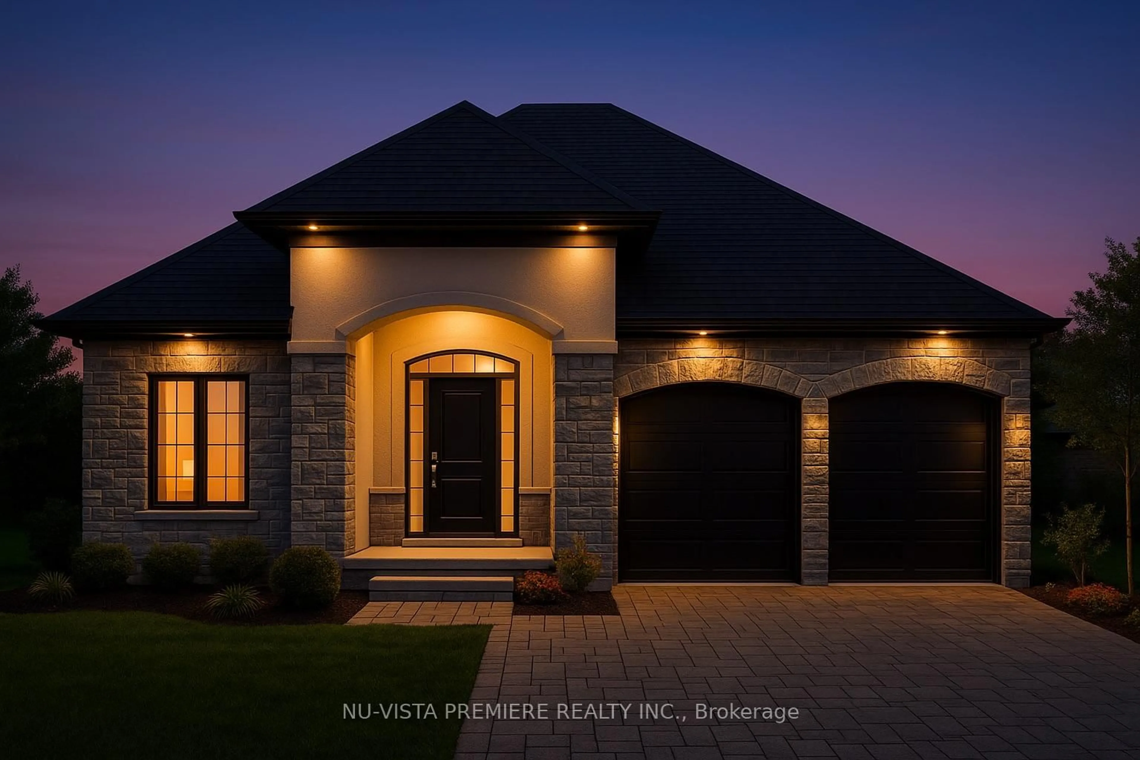 Home with brick exterior material, street for 673 Valleystream Walk, London North Ontario N6G 3Z7