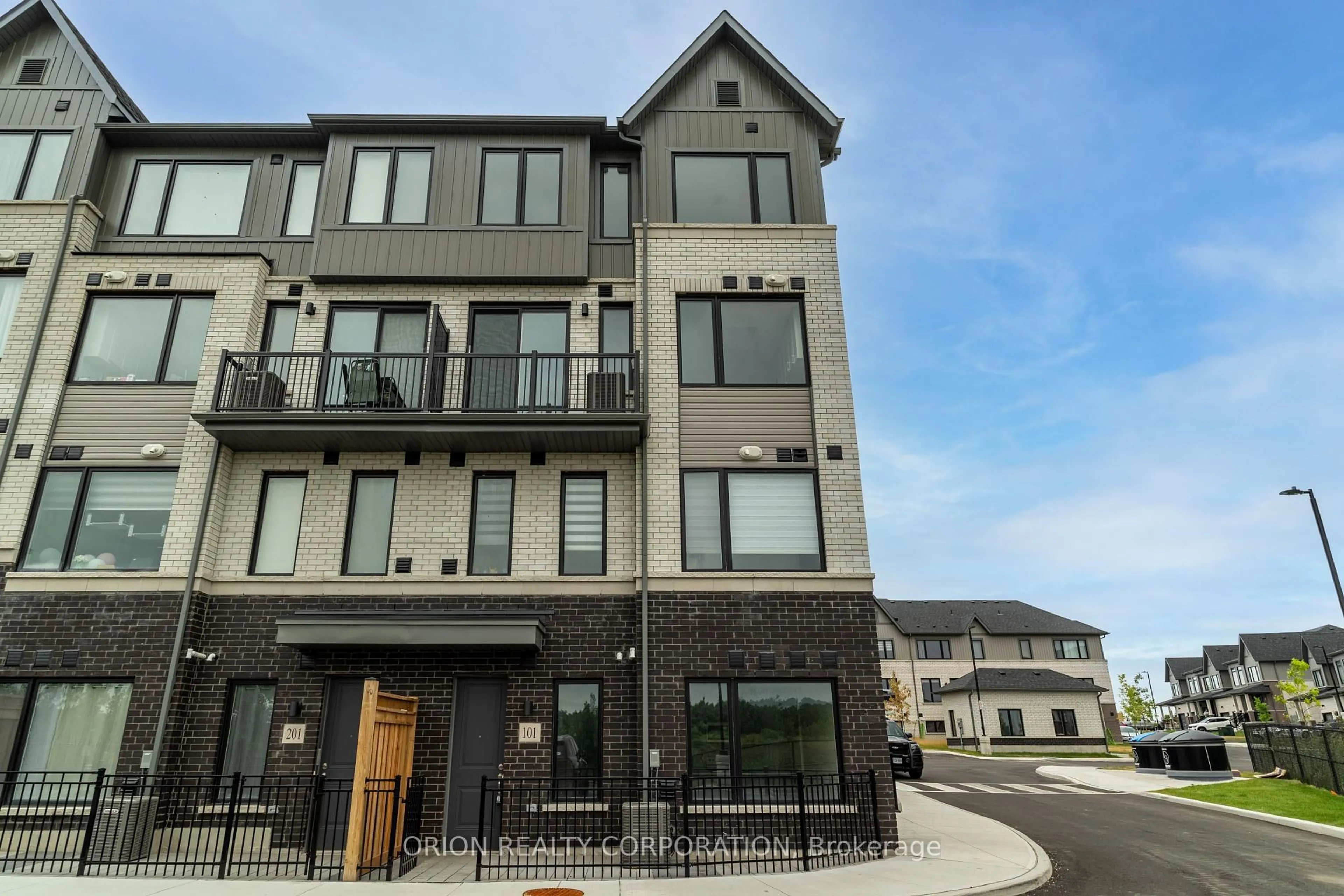 A pic from outside/outdoor area/front of a property/back of a property/a pic from drone, building for 160 Densmore Rd #101, Cobourg Ontario K9A 0X8
