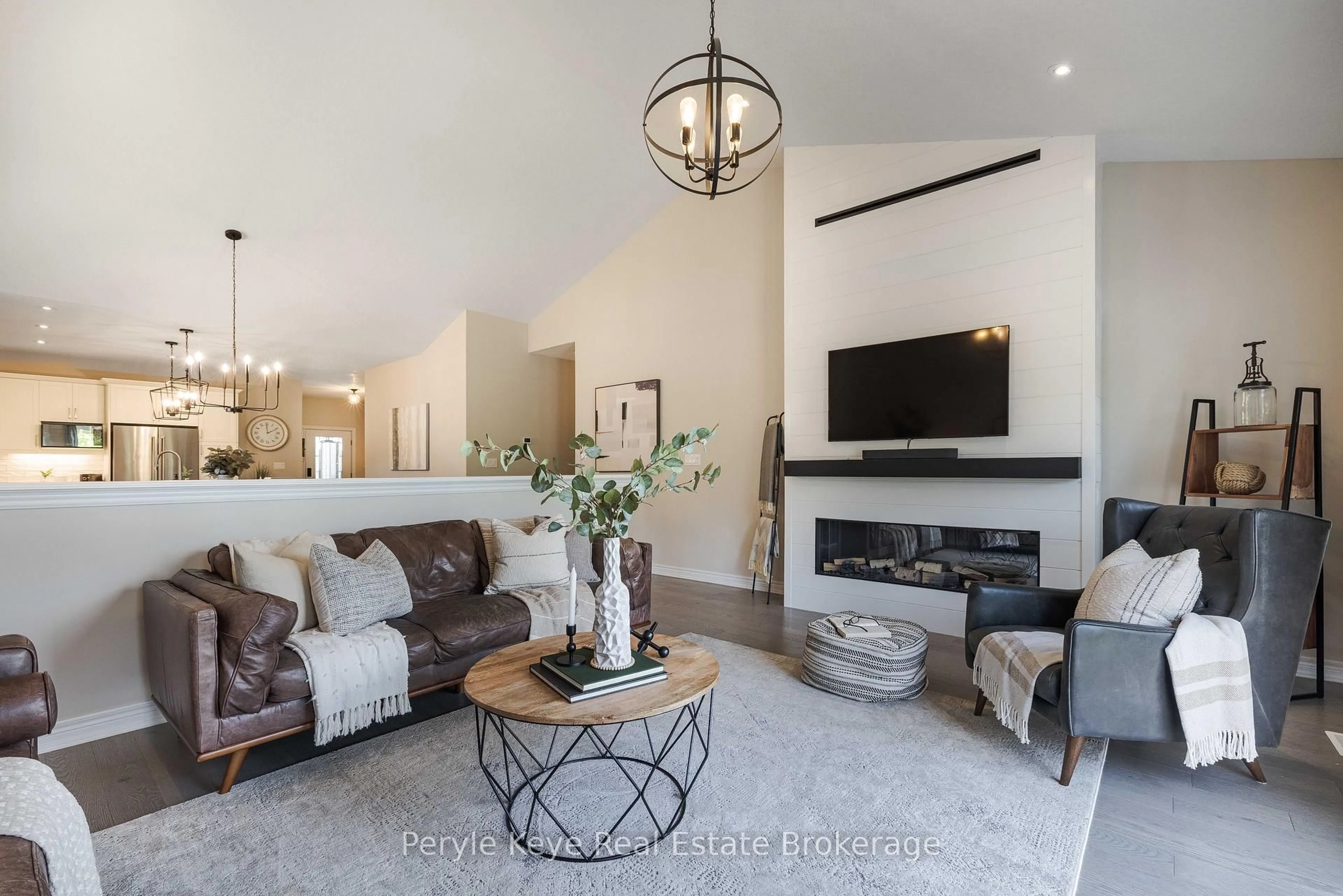 Living room with furniture, unknown for 73 Selkirk Dr, Huntsville Ontario P1H 0C6