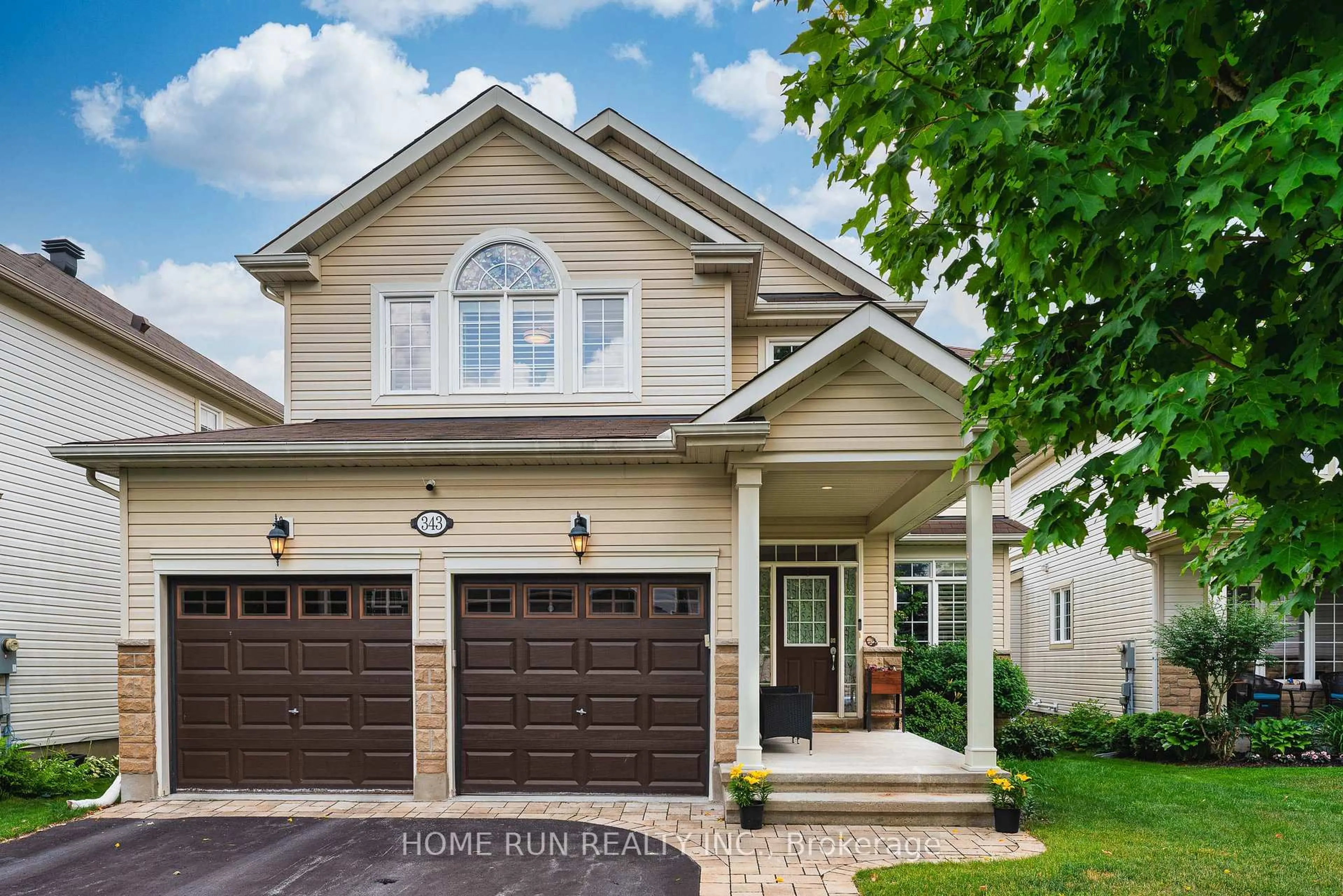 Home with brick exterior material, street for 343 Eckerson Ave, Ottawa Ontario K2S 0K9