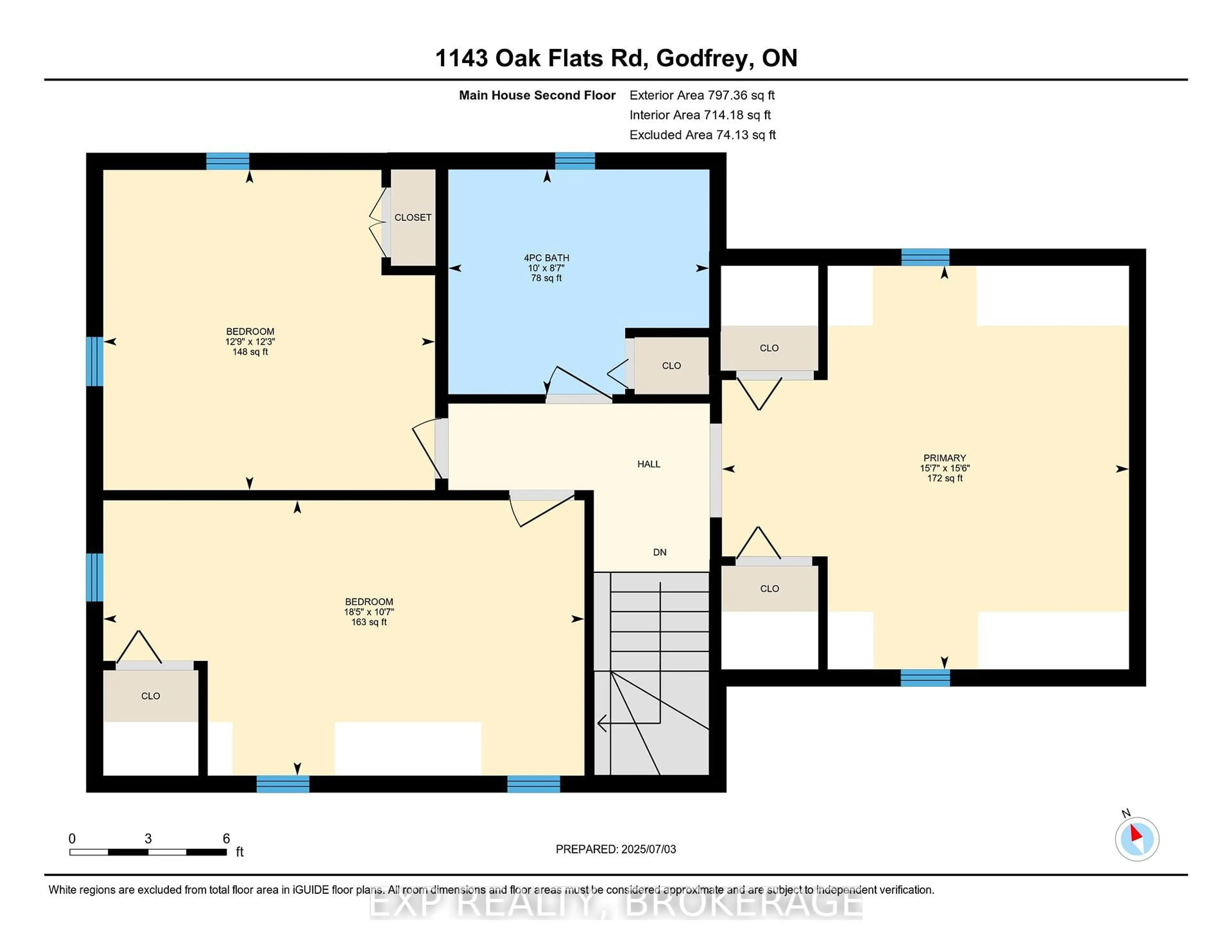 Floor plan for 1143 OAK FLATS Rd, Godfrey Ontario K0H 1T0