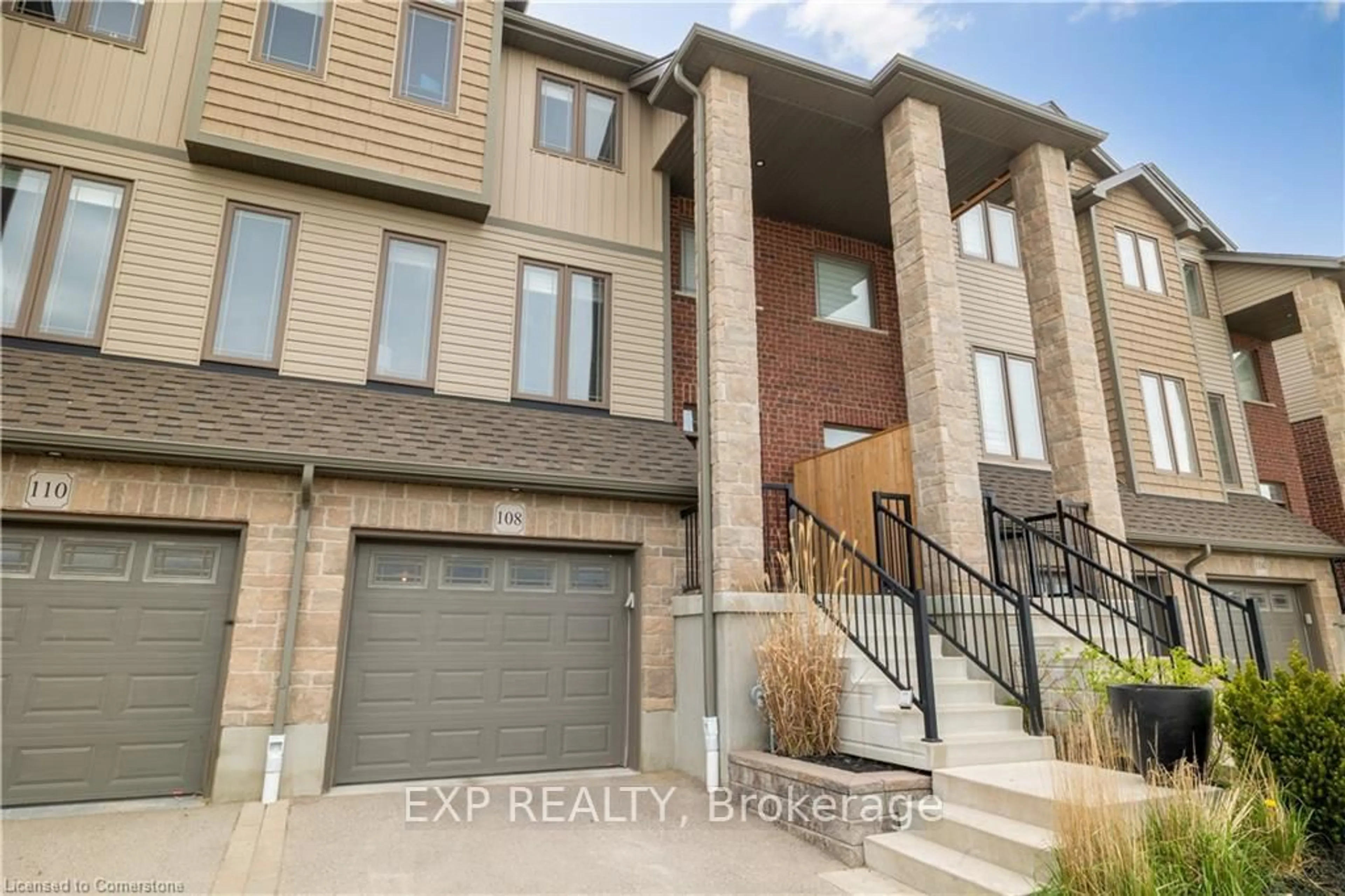 Home with brick exterior material, street for 108 Loxleigh Lane, Woolwich Ontario N0B 1M0