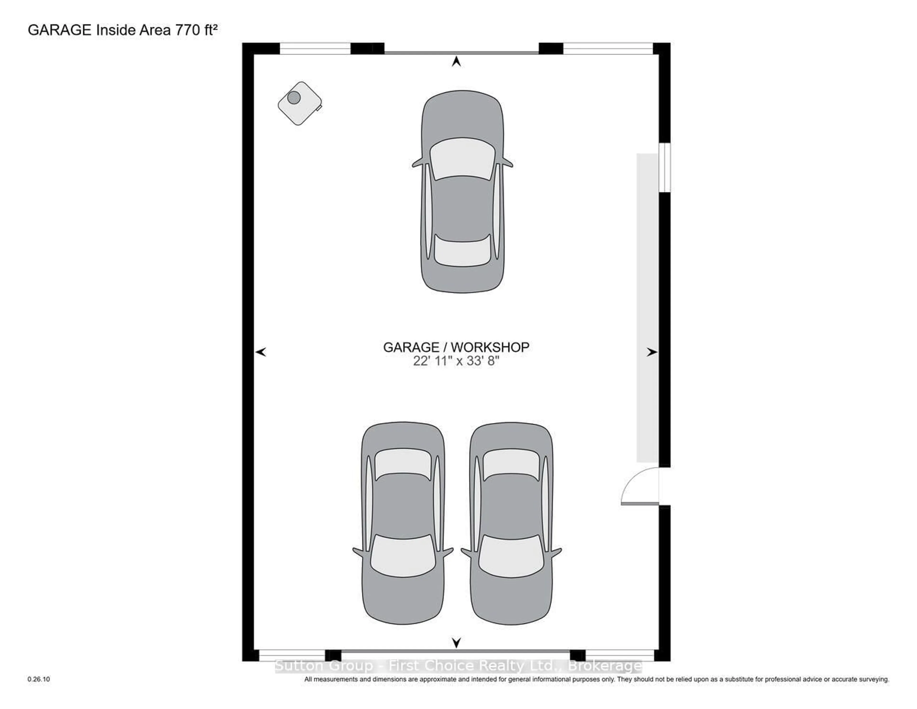 Floor plan for 307 Nelson St, Stratford Ontario N5A 2K5