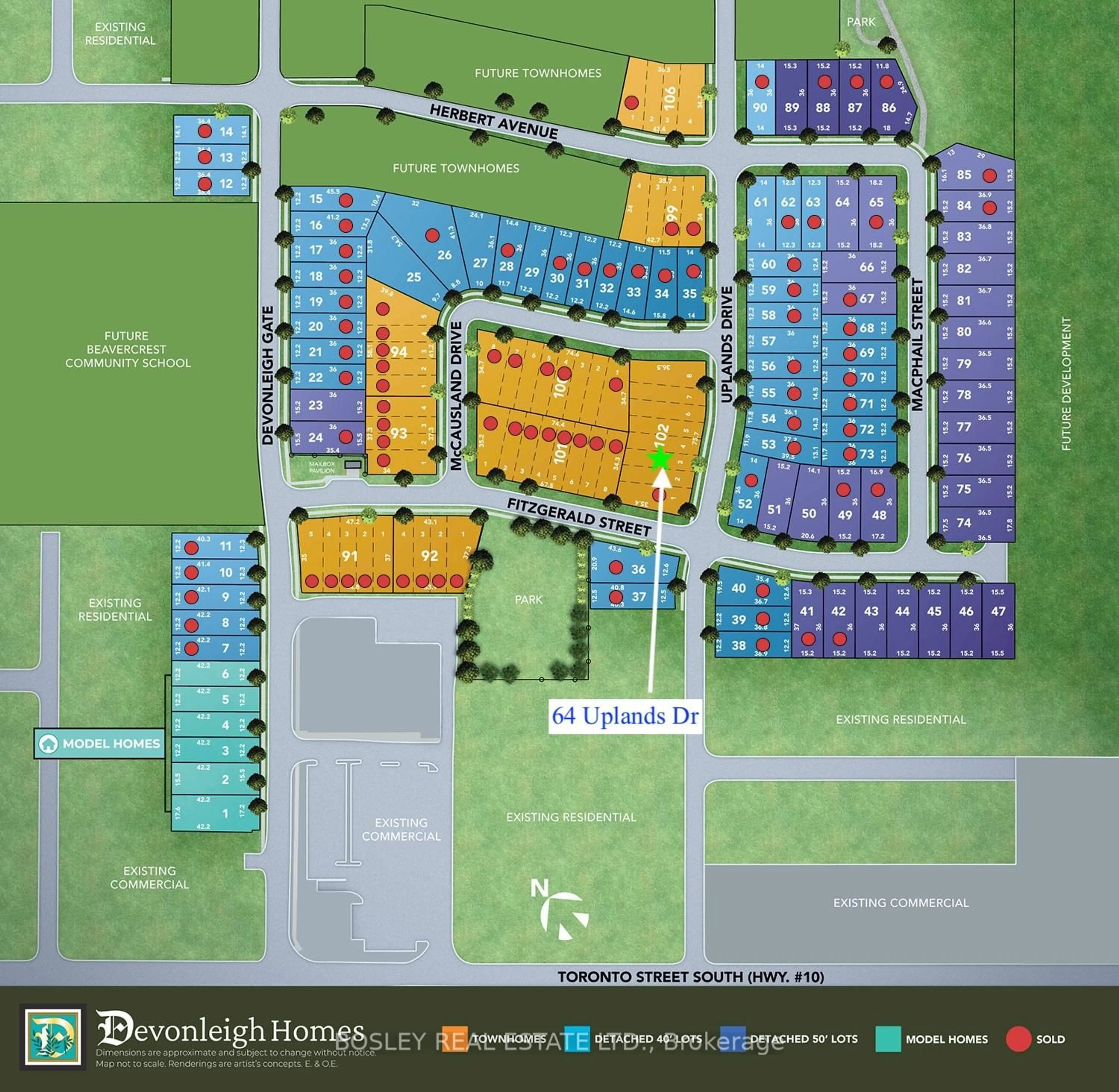 Floor plan for 64 Uplands Dr, Grey Highlands Ontario N0C 1H0