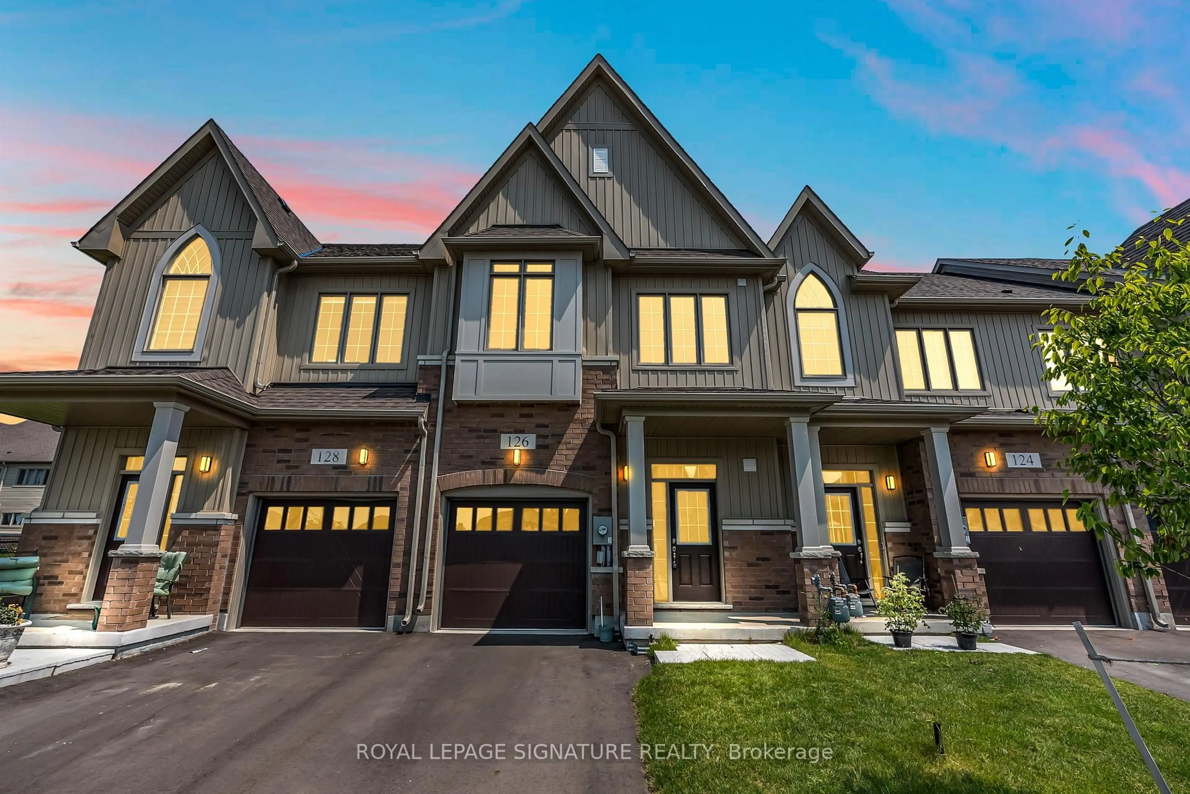 Home with brick exterior material, street for 126 Waters Way, Wellington North Ontario N0G 1A0