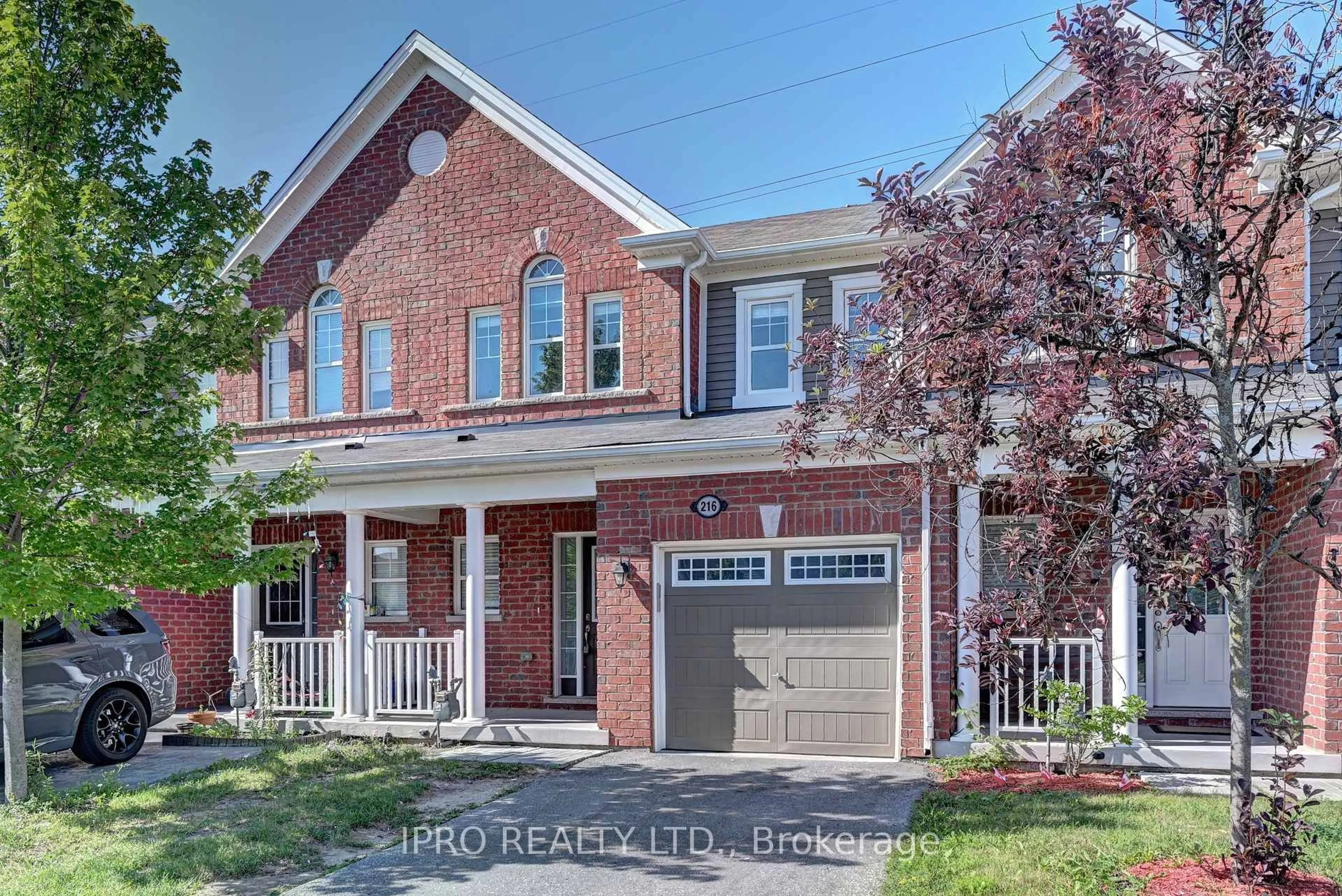 Home with brick exterior material, street for 216 Waterbrook Lane, Kitchener Ontario N2P 0H7