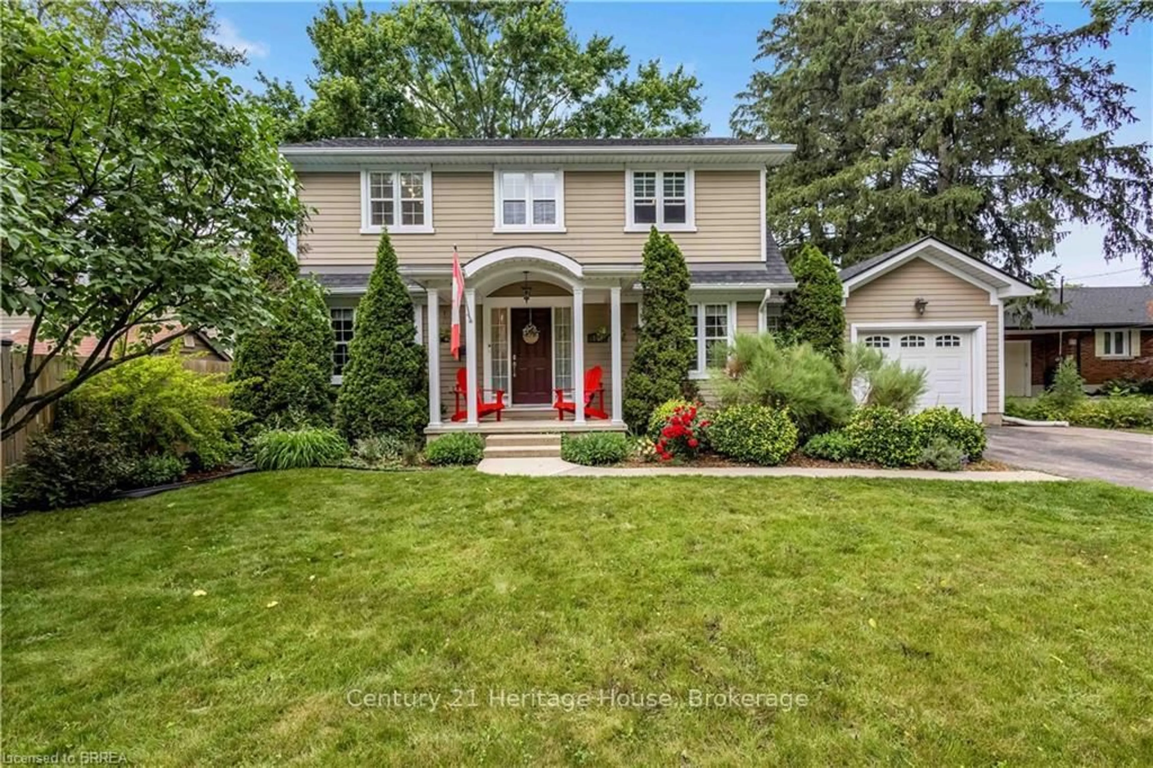 Home with brick exterior material, street for 144 Glenwood Dr, Brant Ontario N3S 3G9