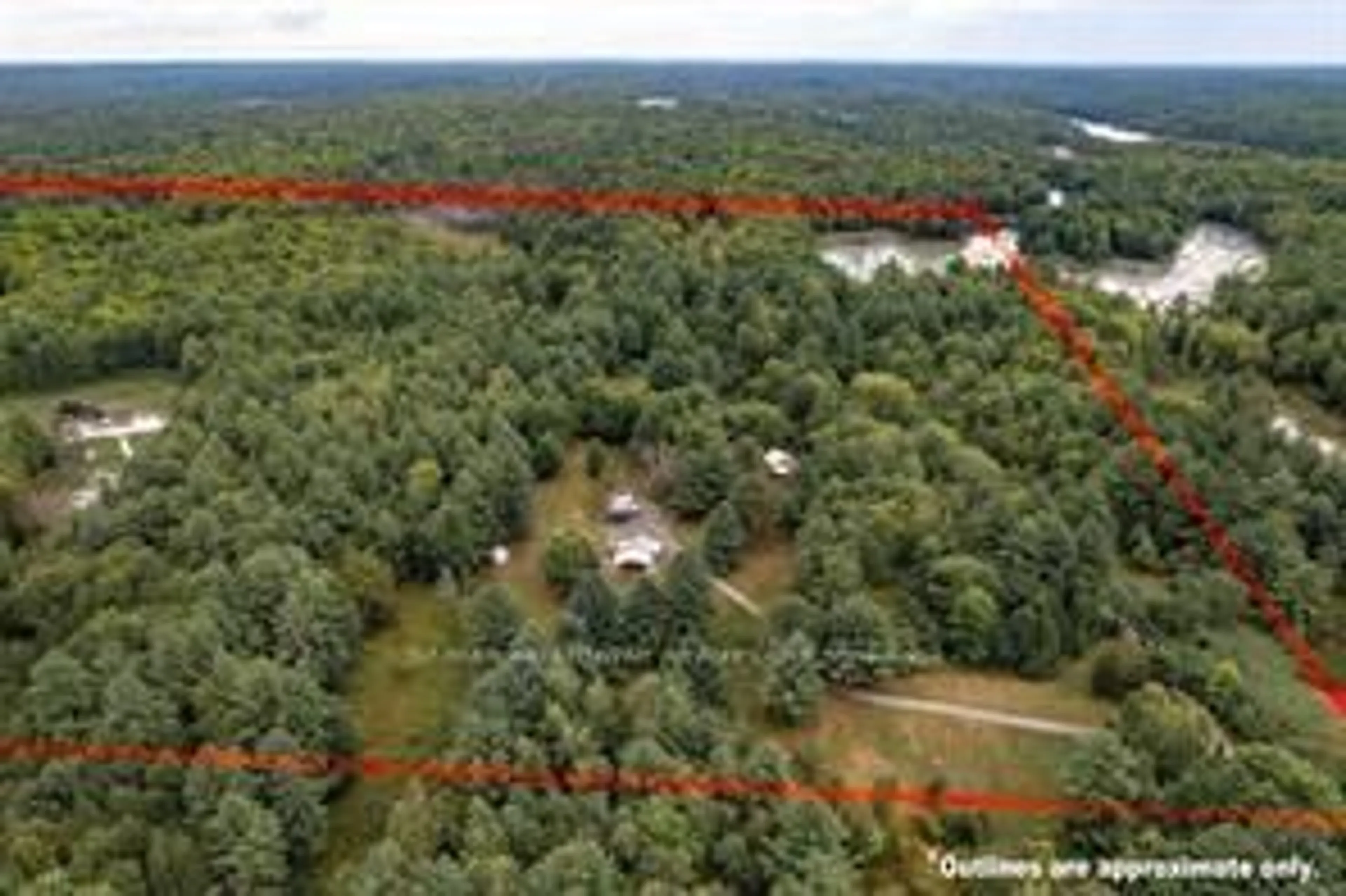 A pic from outside/outdoor area/front of a property/back of a property/a pic from drone, forest/trees view for 1161 TURCOTTE Rd, Stone Mills Ontario K0K 2A0