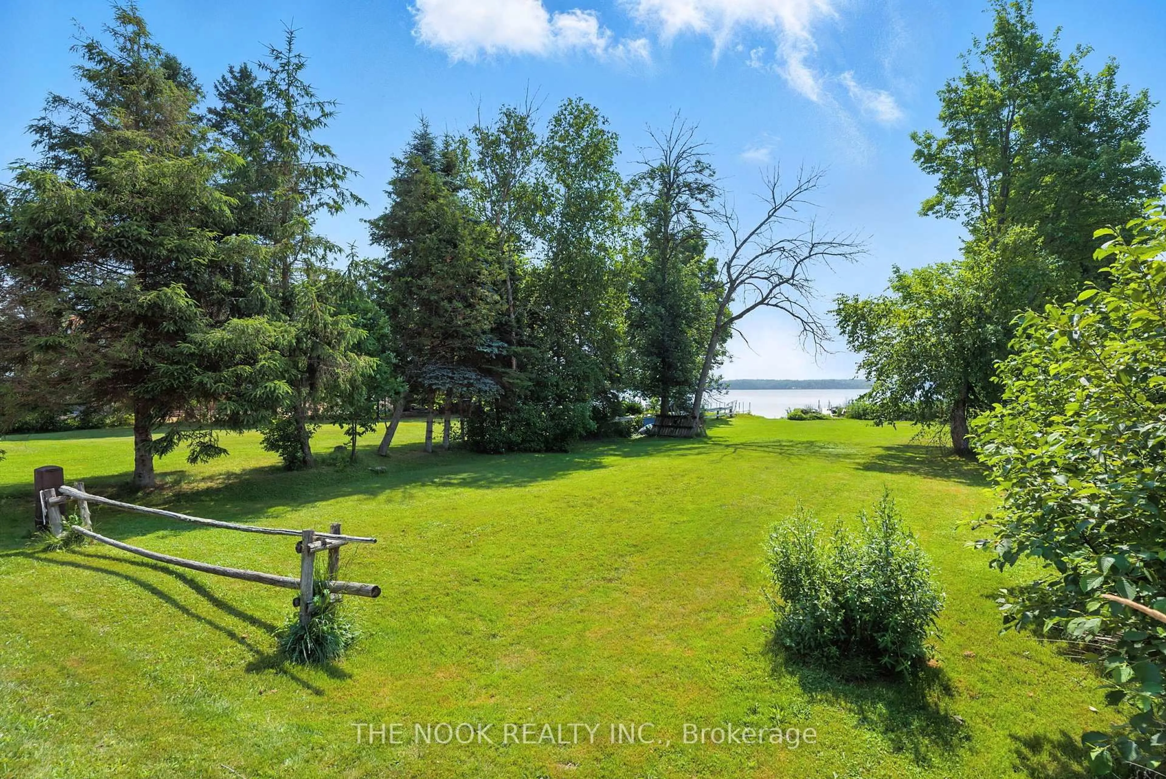 A pic from outside/outdoor area/front of a property/back of a property/a pic from drone, water/lake/river/ocean view for 104 Peepy Horn Rd, Limoges Ontario K0K 2M0