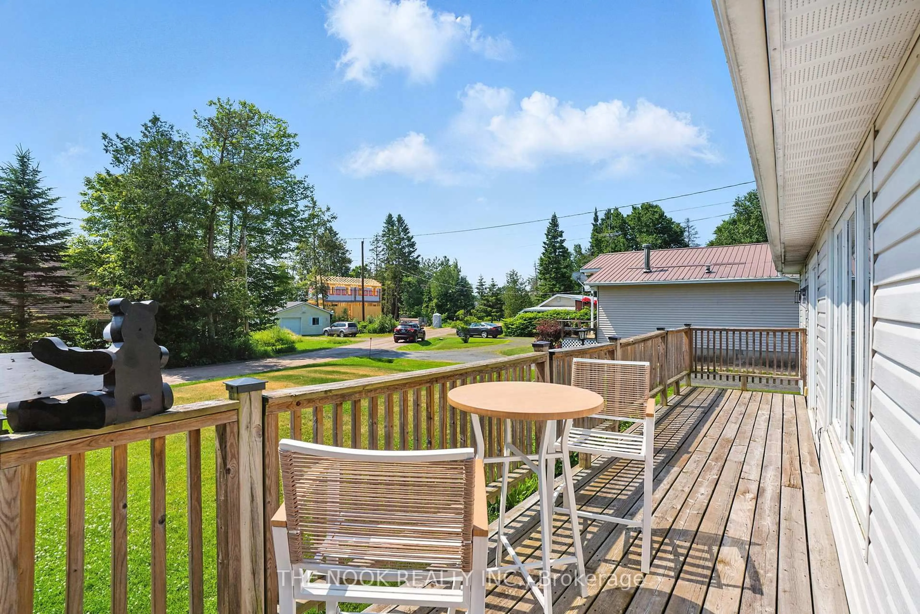 Patio, water/lake/river/ocean view for 104 Peepy Horn Rd, Limoges Ontario K0K 2M0