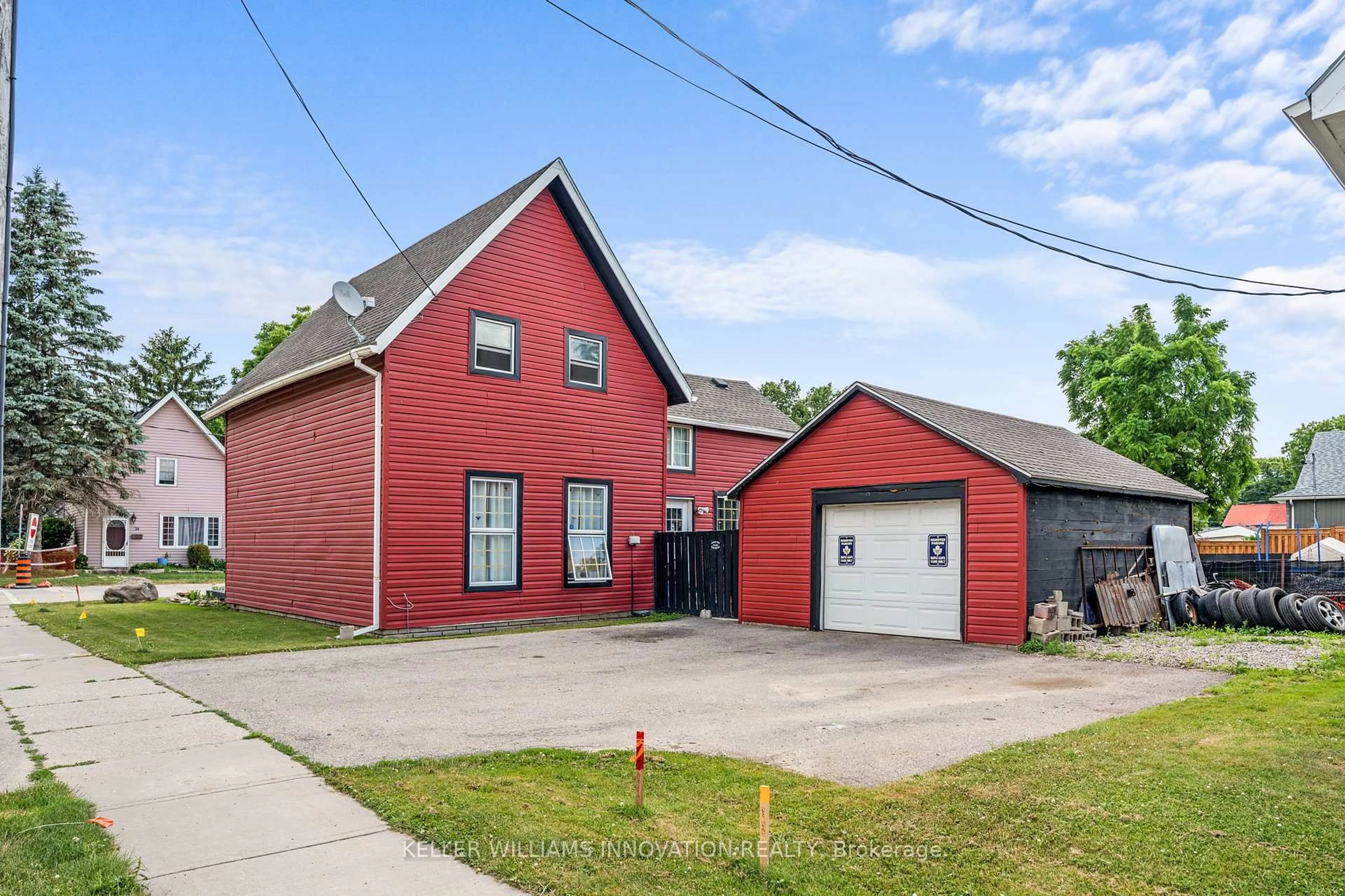 Home with brick exterior material, street for 23 Railway St, Haldimand Ontario N0A 1H0