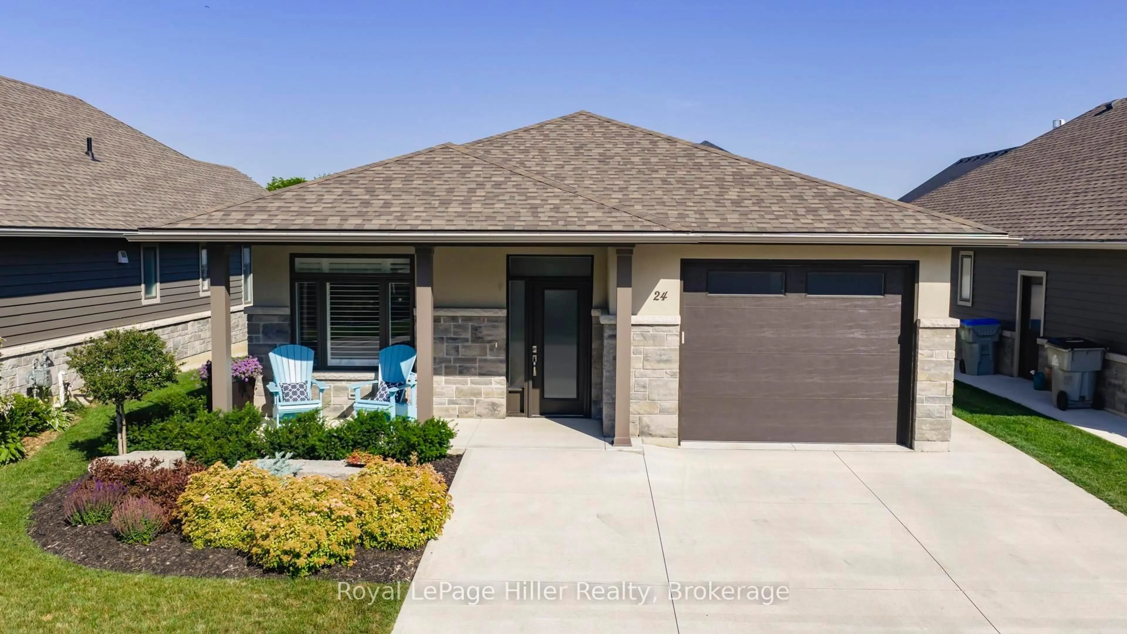 Home with brick exterior material, street for 24 Upper Thames Lane #3, West Perth Ontario N0K 1N0