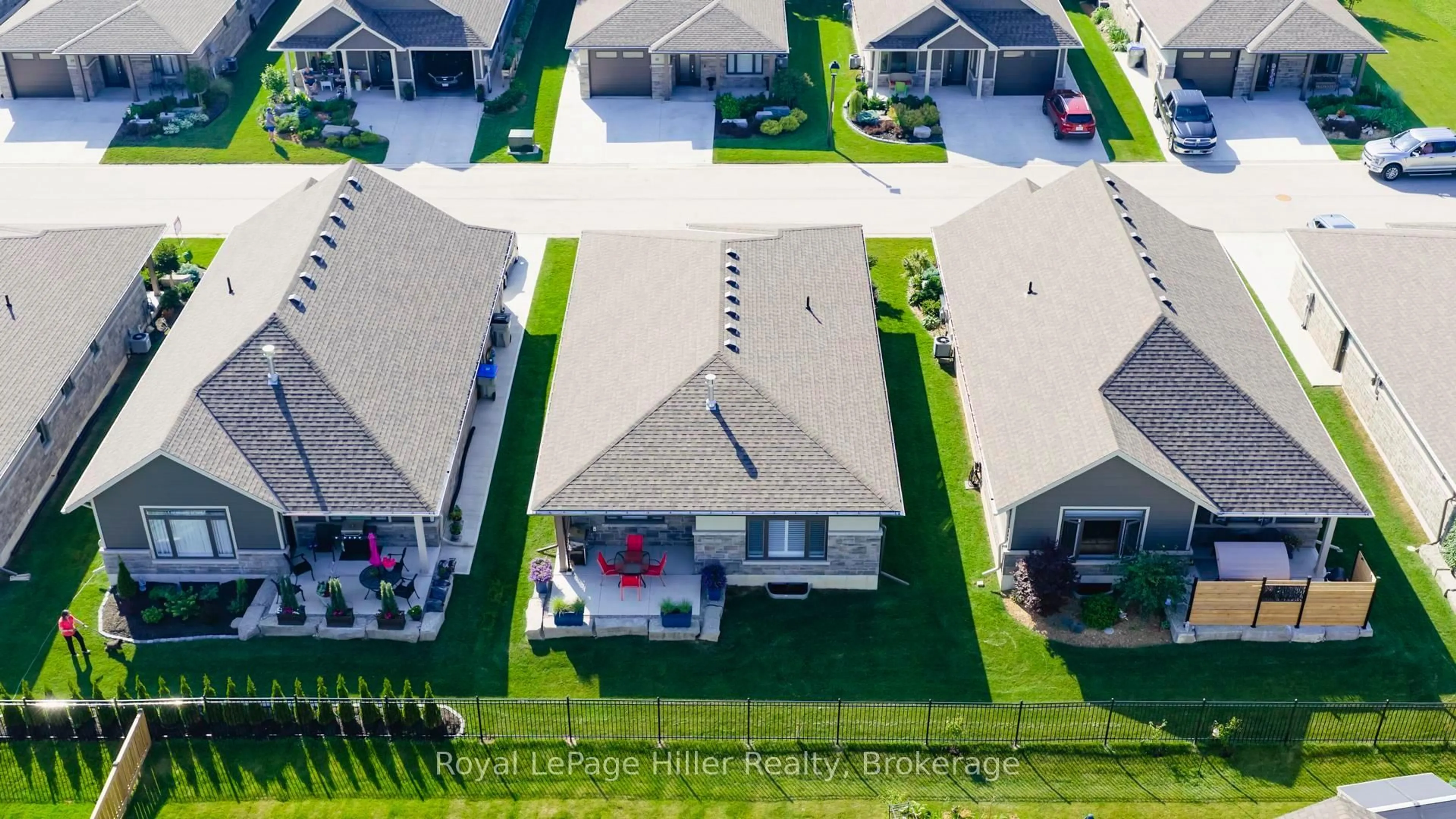 A pic from outside/outdoor area/front of a property/back of a property/a pic from drone, street for 24 Upper Thames Lane #3, West Perth Ontario N0K 1N0