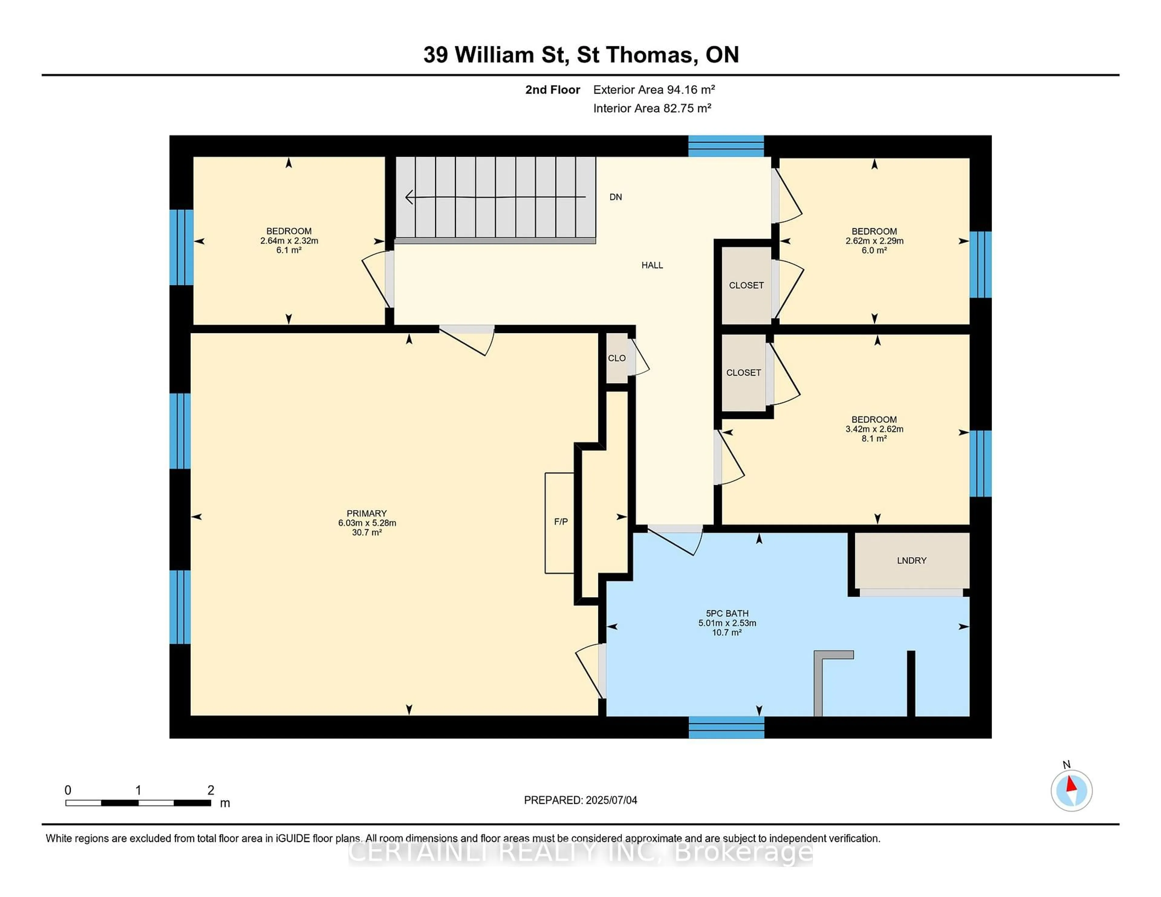 Floor plan for 39 William St, St. Thomas Ontario N5R 3H1