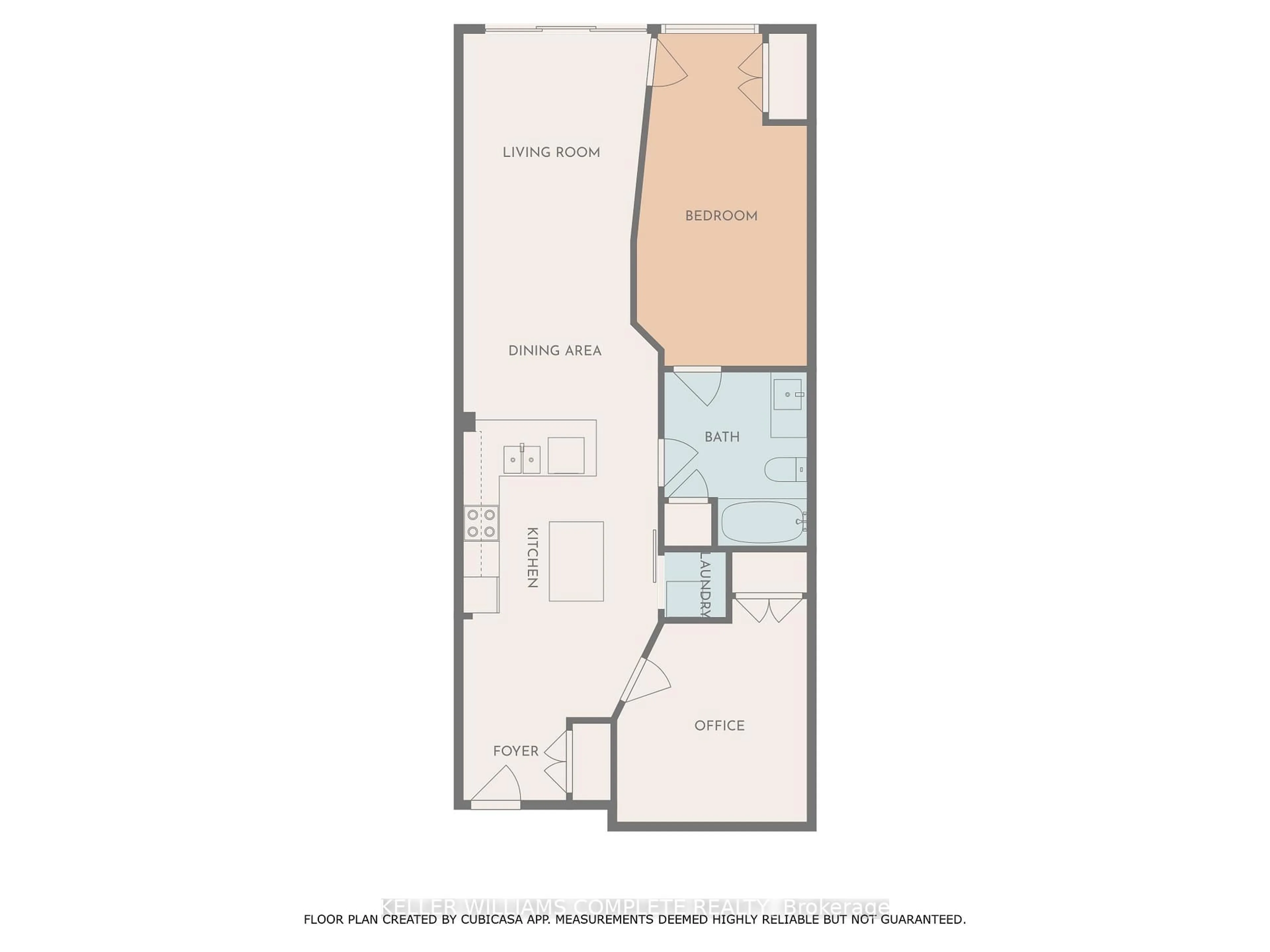 Floor plan for 85 Morrell St #206, Brantford Ontario N3T 4J6