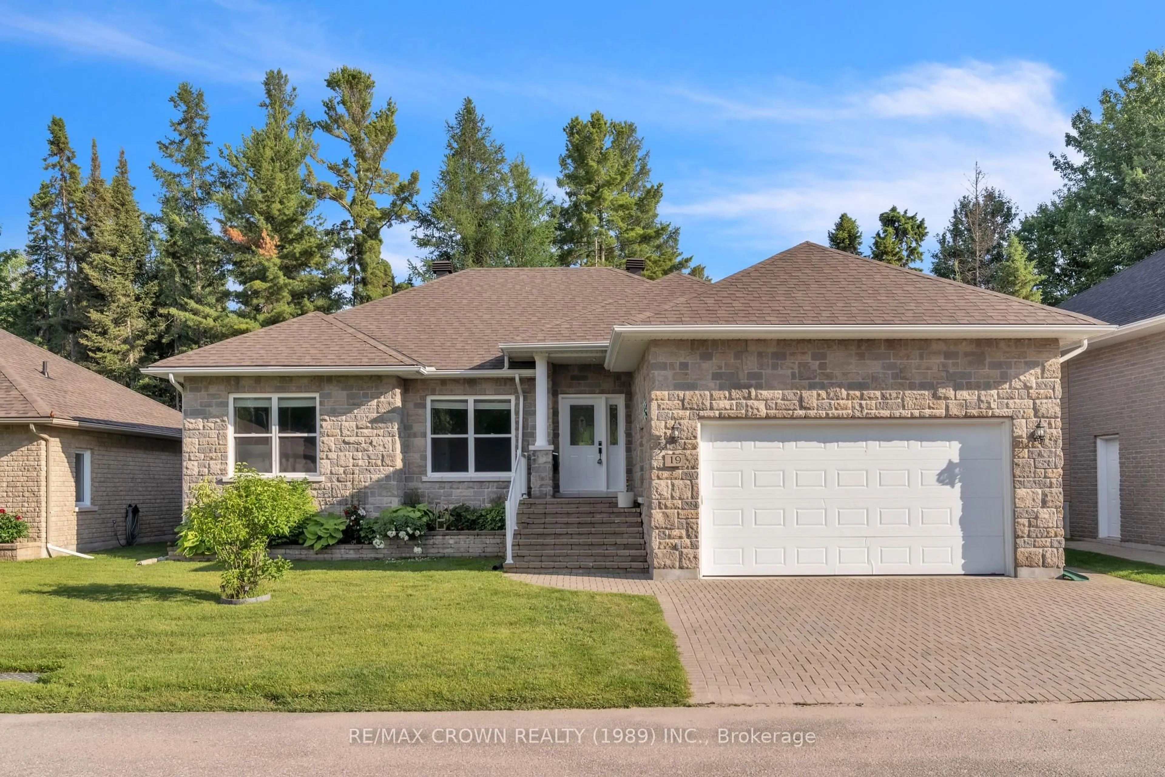 Home with brick exterior material, street for 1134 Premier Rd #19, North Bay Ontario P1A 2J4