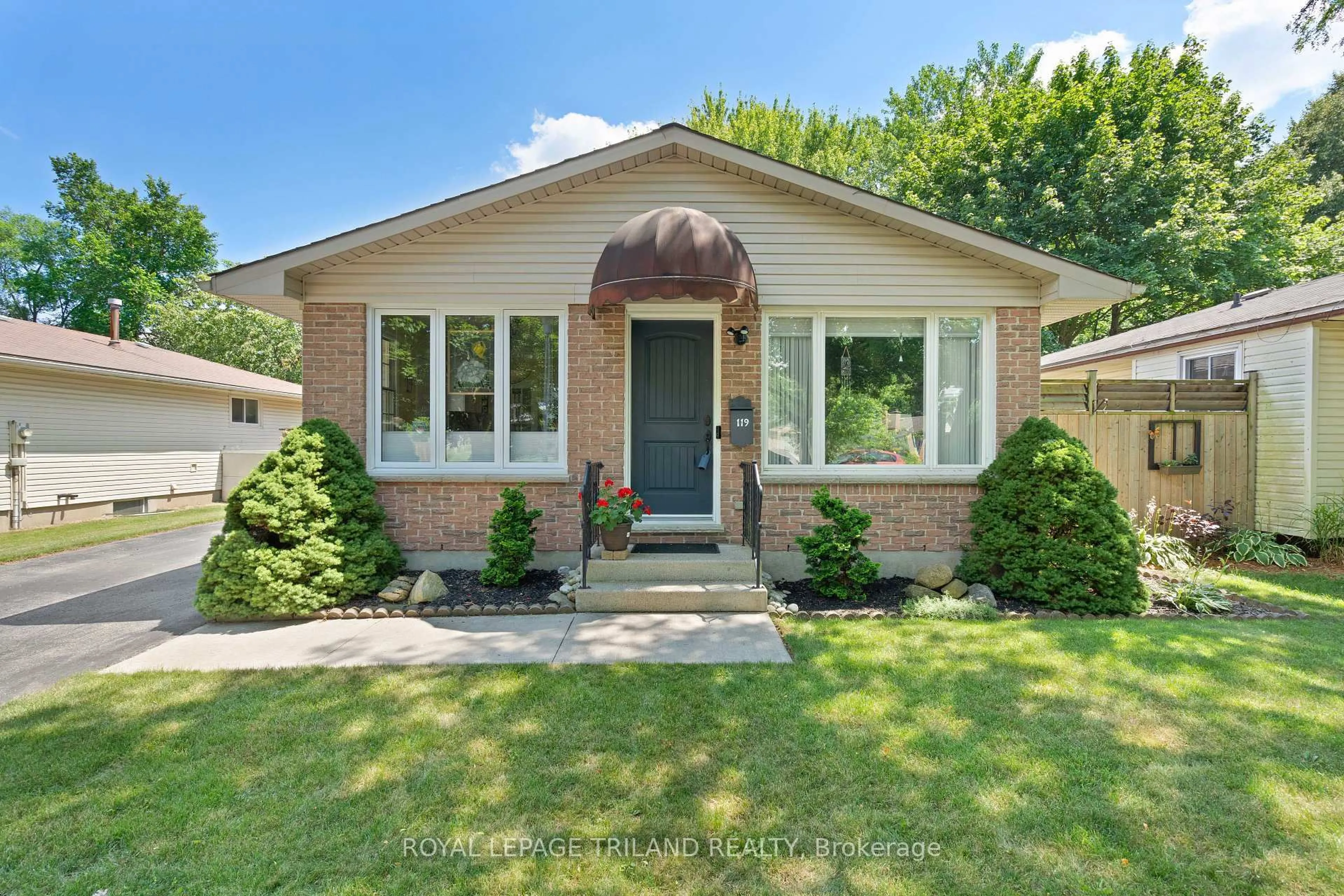 Home with brick exterior material, street for 119 Brunswick Ave, London North Ontario N6G 3K5