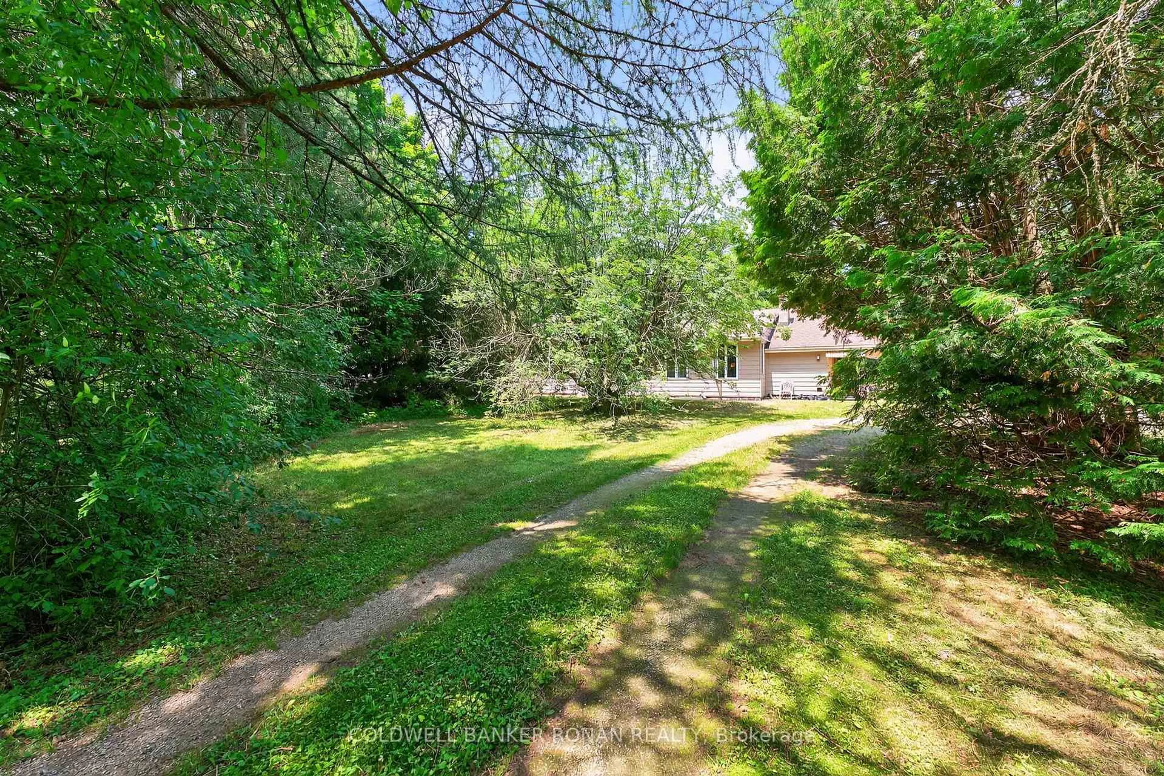 A pic from outside/outdoor area/front of a property/back of a property/a pic from drone, forest/trees view for 388055 Mono Center Rd, Mono Ontario L9W 6V8