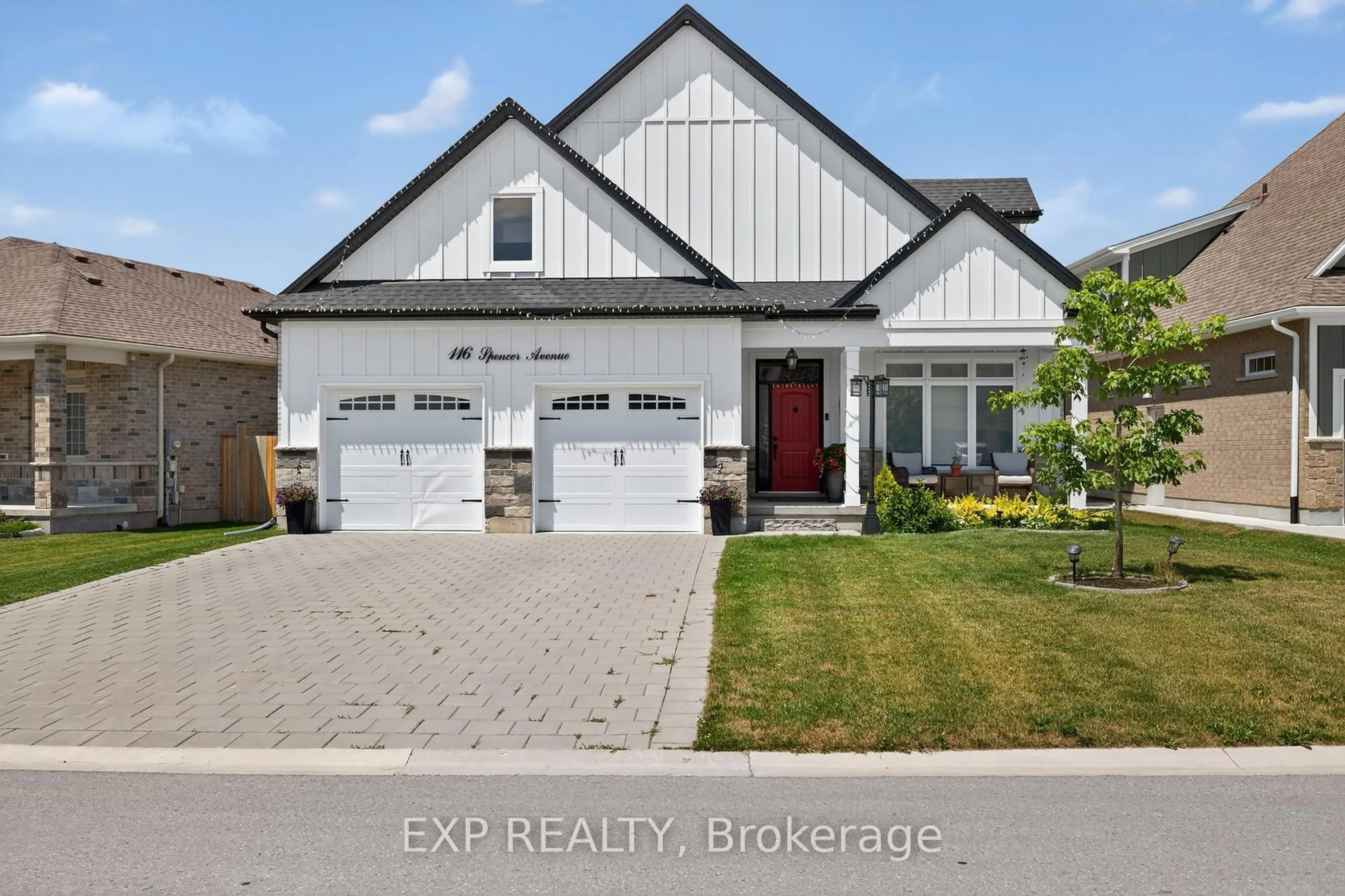 Home with brick exterior material, street for 116 Spencer Ave, Lucan Biddulph Ontario N0M 2J0