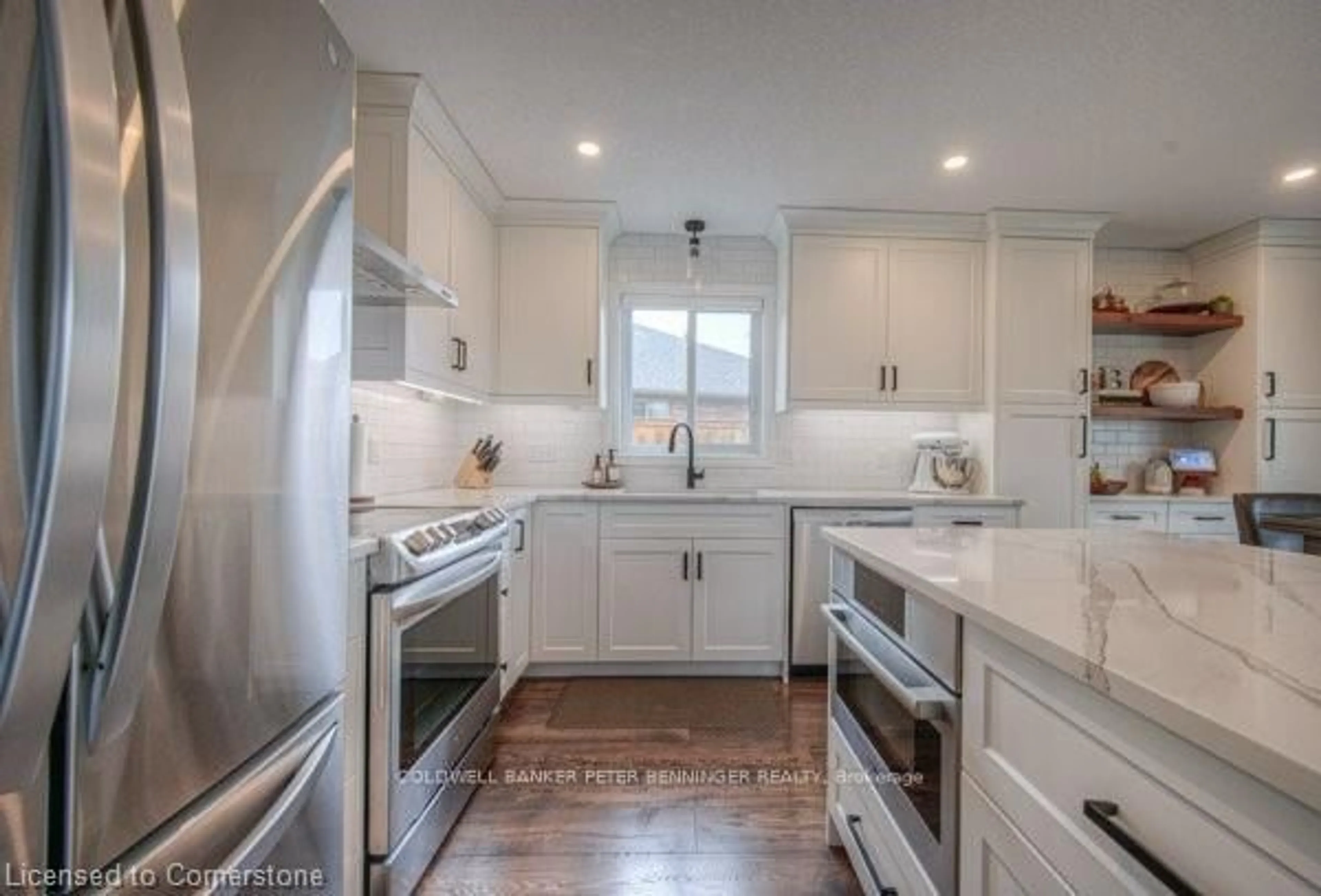 Open concept kitchen, ceramic/tile floor for 354 Fennel St, Blandford-Blenheim Ontario N0J 1S0