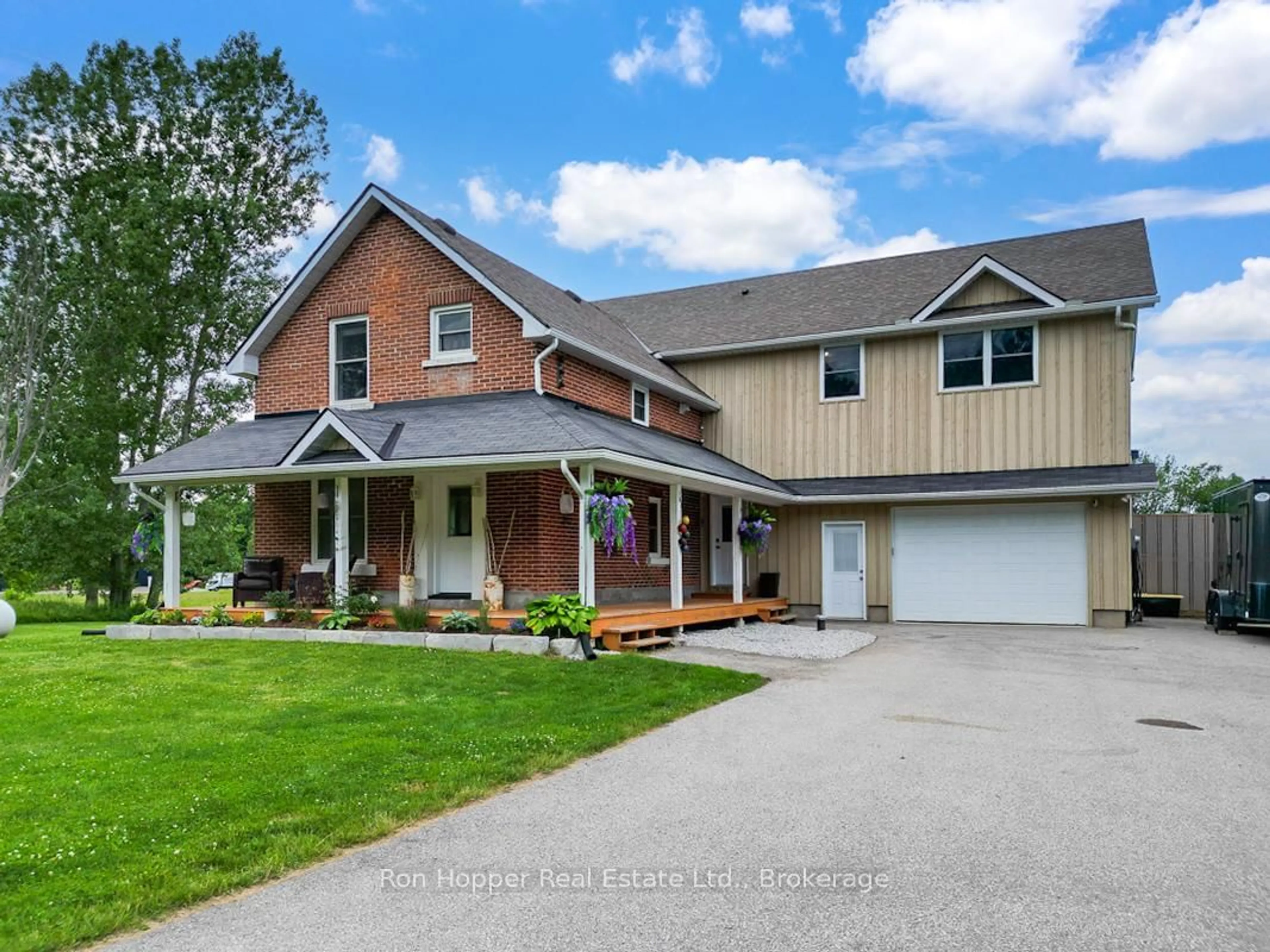 Home with vinyl exterior material, street for 123025 Story Book Park Rd, Owen Sound Ontario N4K 5N6