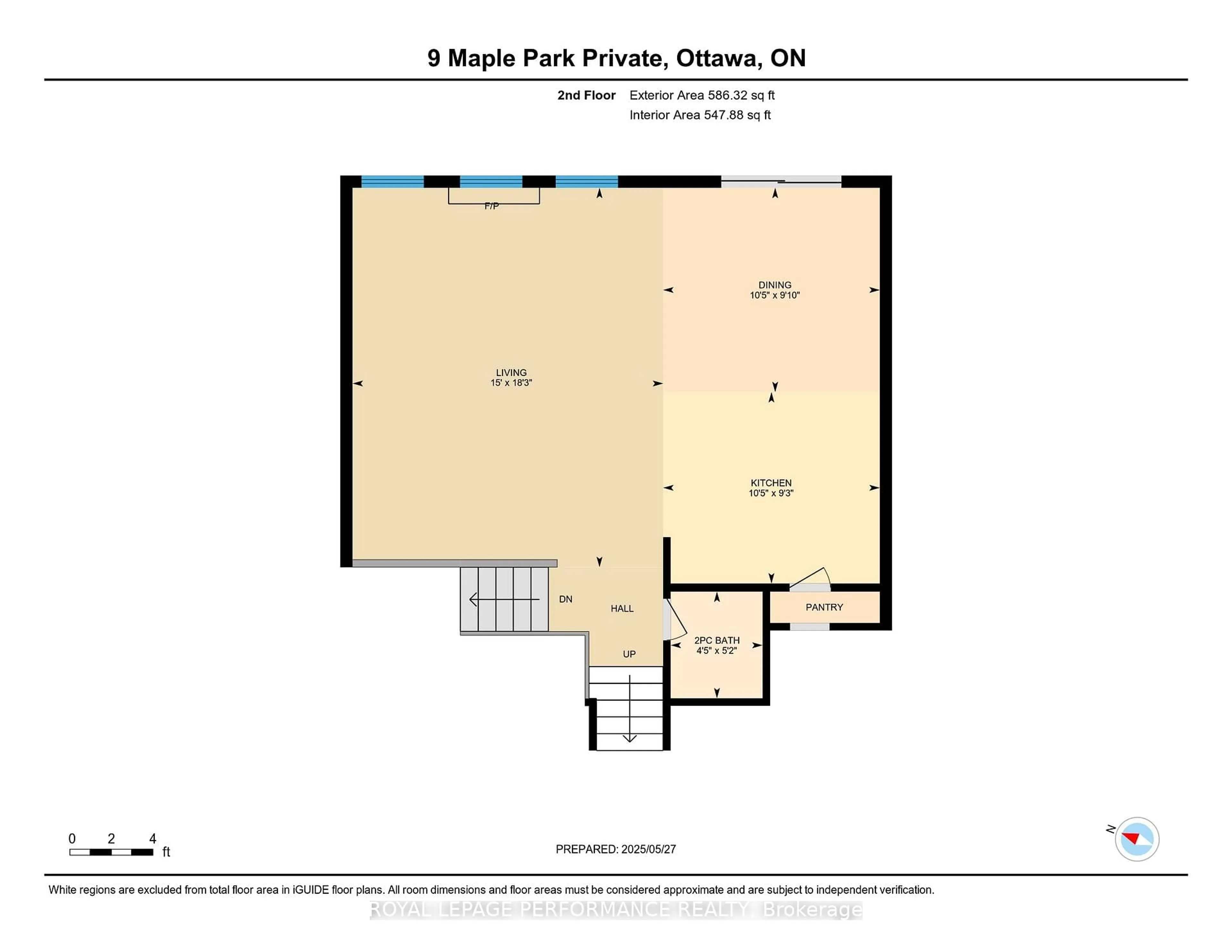 Floor plan for 9 Maple Park Private, Ottawa Ontario K1T 4A6