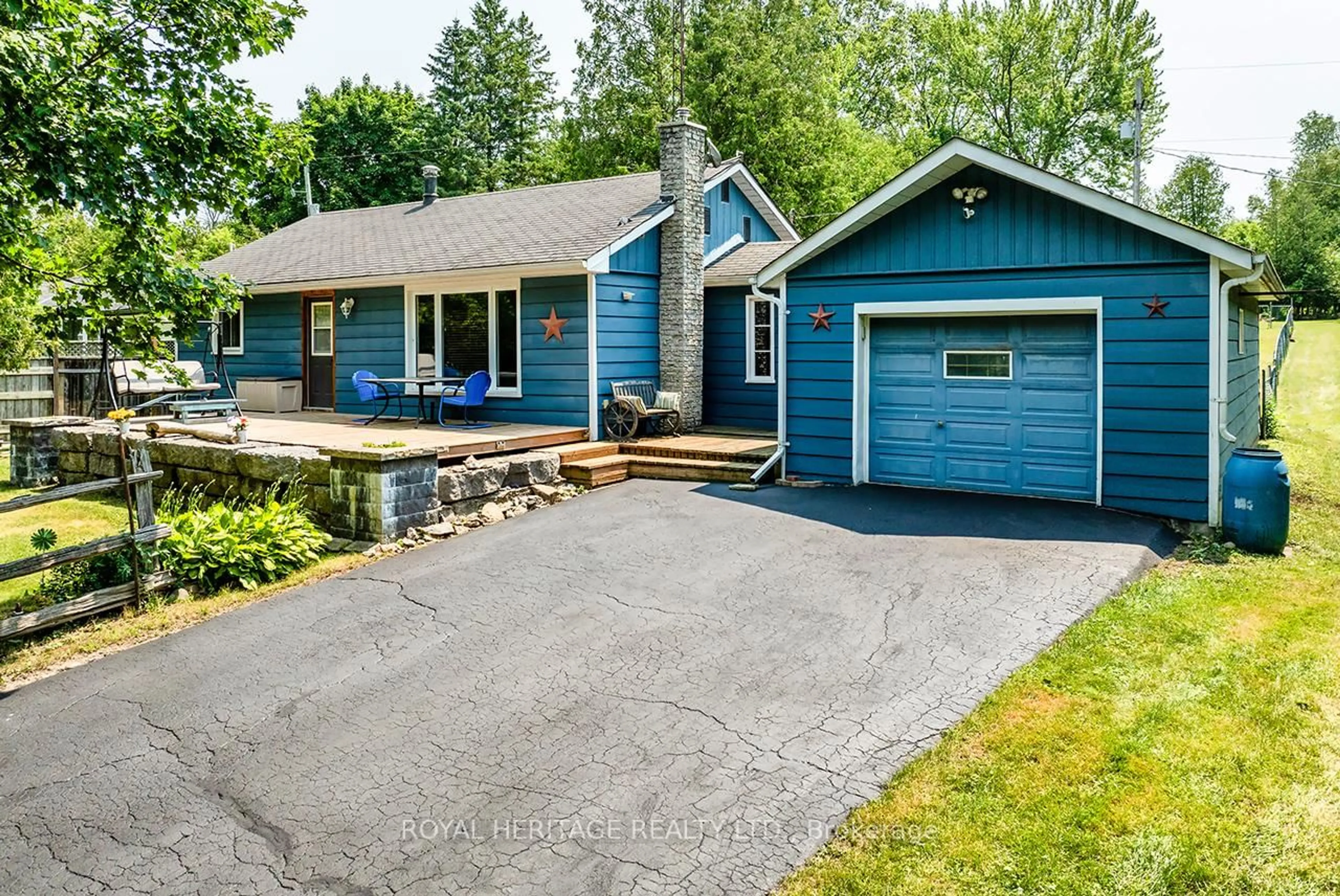 Home with vinyl exterior material, street for 5291 County 45 Rd, Hamilton Township Ontario K0K 1C0
