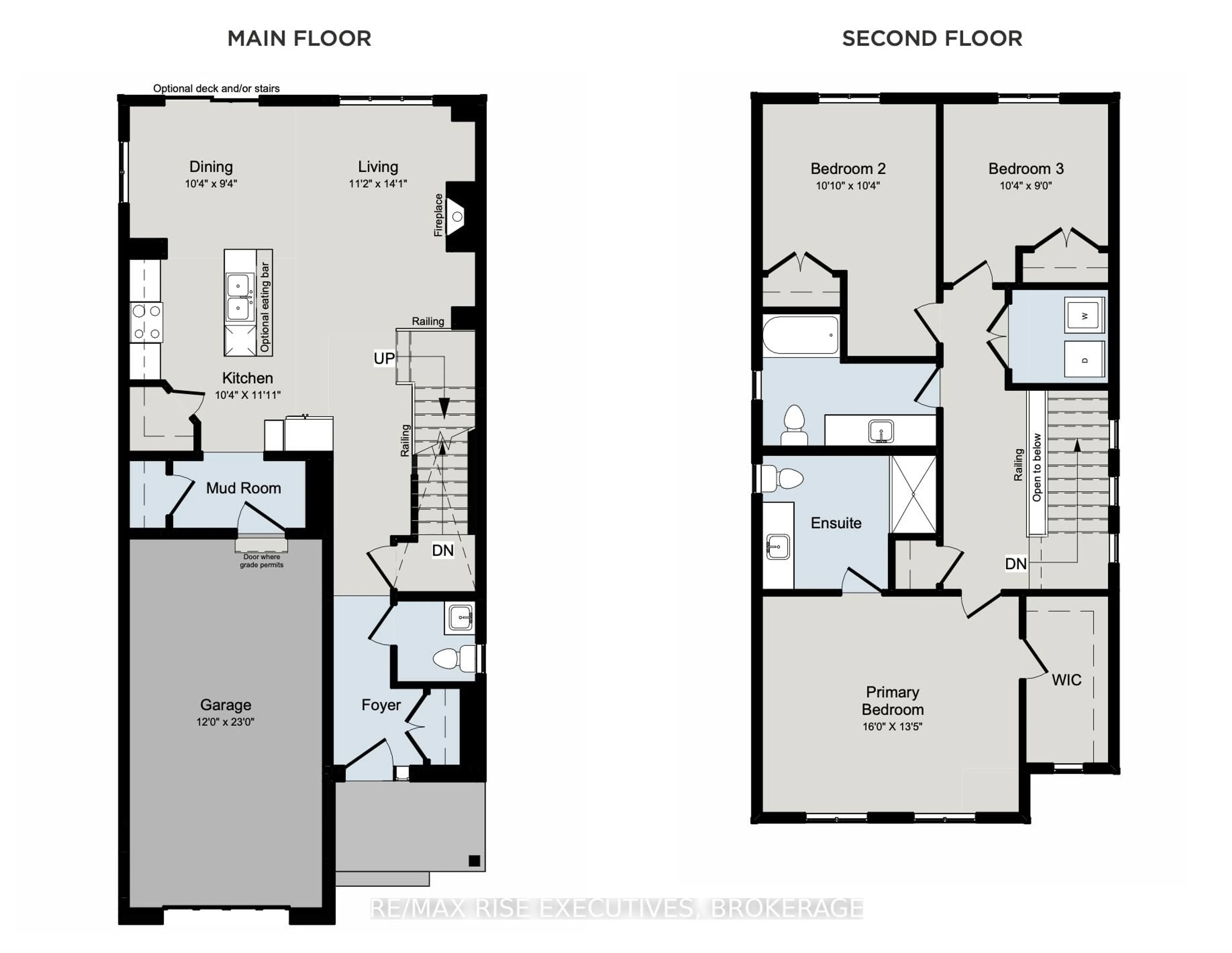 Floor plan for 267 Eventide Way, Kingston Ontario K7K 0L3